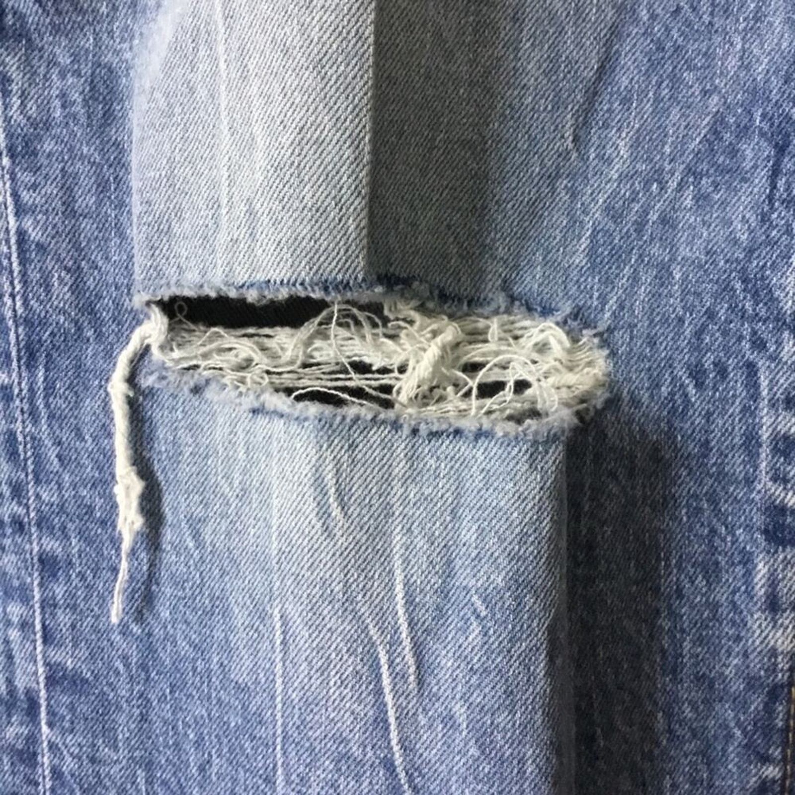Loft Loft Blue High Waist Straight Crop Jeans Size 30" / US 8 / IT 44 - 4 Thumbnail