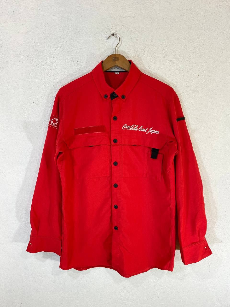 Coca Cola vintage coca cola wast japan worler shirt embroided Size US XL / EU 56 / 4 - 2 Thumbnail