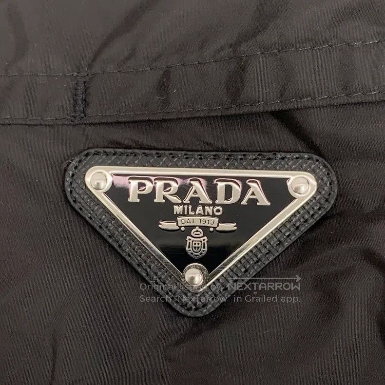 Prada Prada Black triangle lapel single-breasted detachable long Size XS / US 0-2 / IT 36-38 - 5 Thumbnail