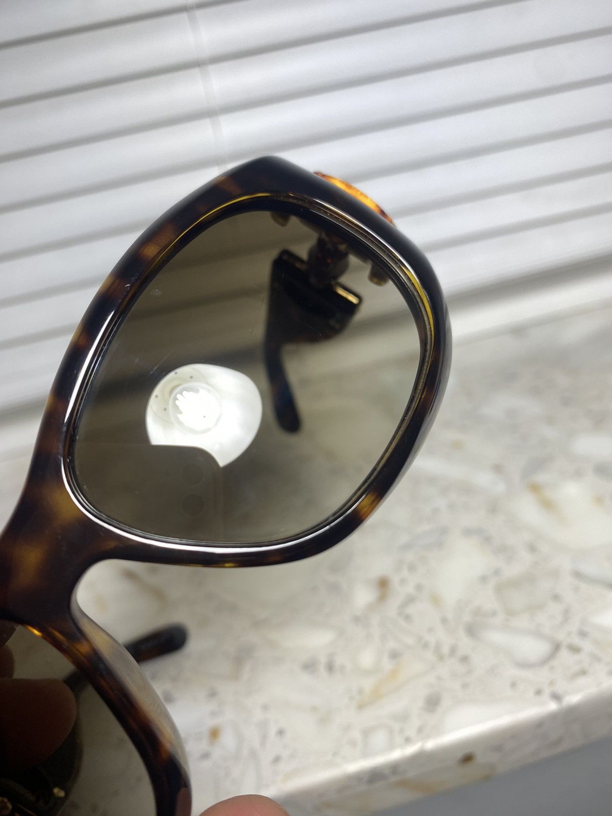 Gucci × Vintage Logo Bamboo Vintage Gucci Sunglasses Size ONE SIZE - 10 Thumbnail
