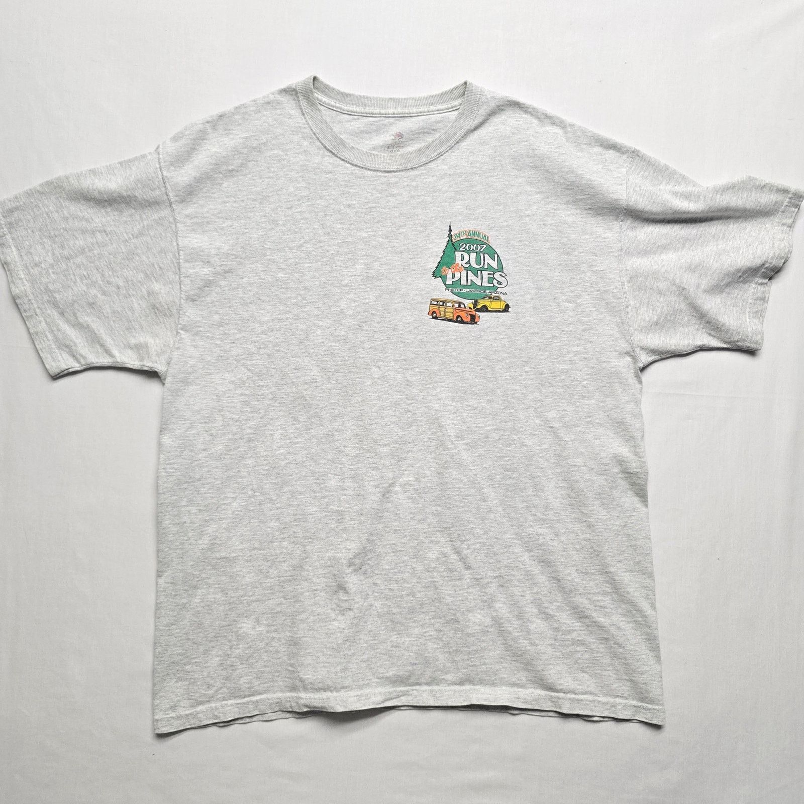 Other Car Meet Shirt Run to the Pines Lakeside Arizona XL Tee 2007 Size US XL / EU 56 / 4 - 3 Thumbnail