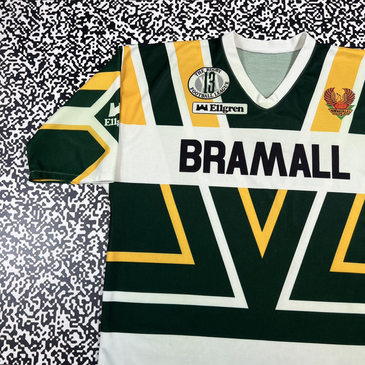 Vintage Vintage 90s Hunslet RLFC Northampton Town FC Rugby Jersey Size US L / EU 52-54 / 3 - 6 Thumbnail