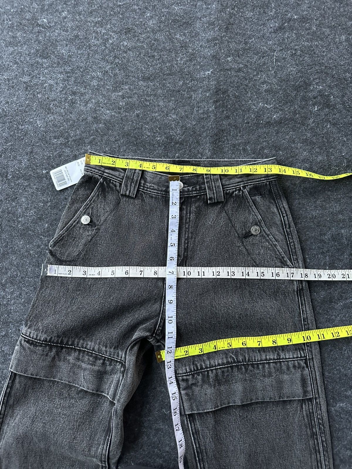 Hysteric Glamour Xgirl Biker Denim Style W27 D468 Size US 27 - 9 Thumbnail