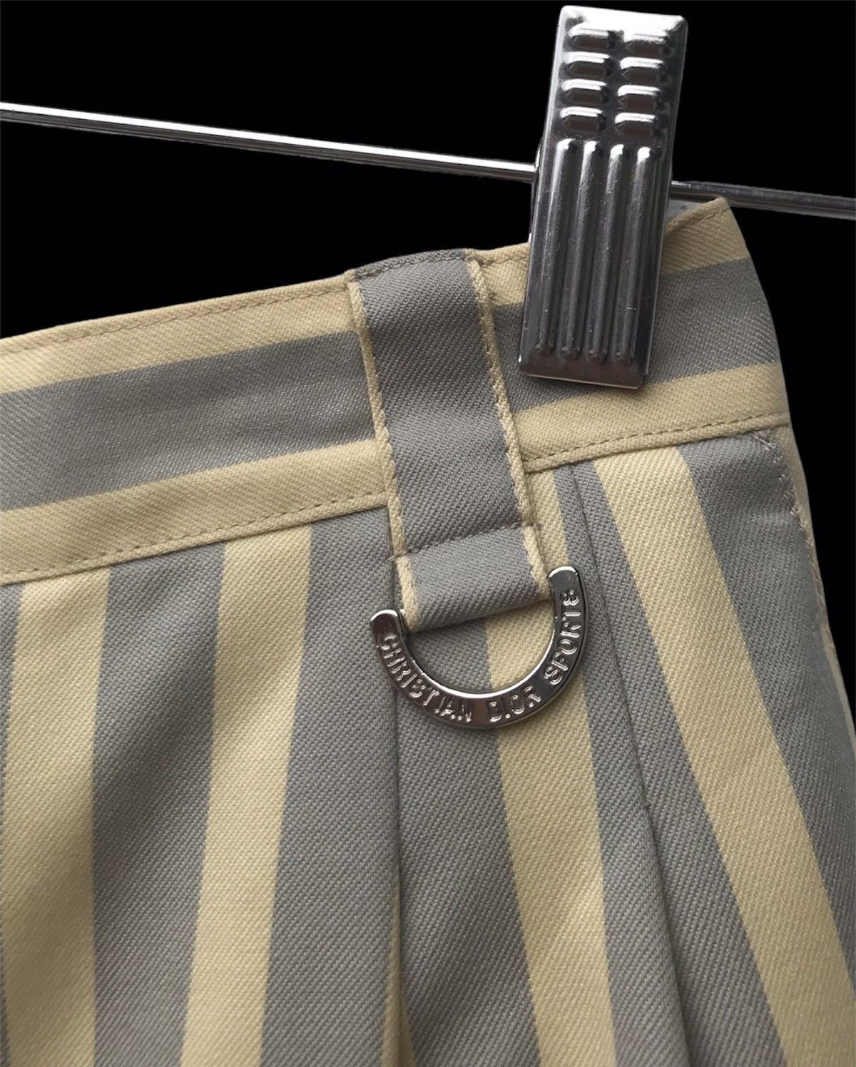 Christian Dior Monsieur Vintage Christian Dior Sports Striped Pants (Waist 23-26) Size 23" - 14 Thumbnail