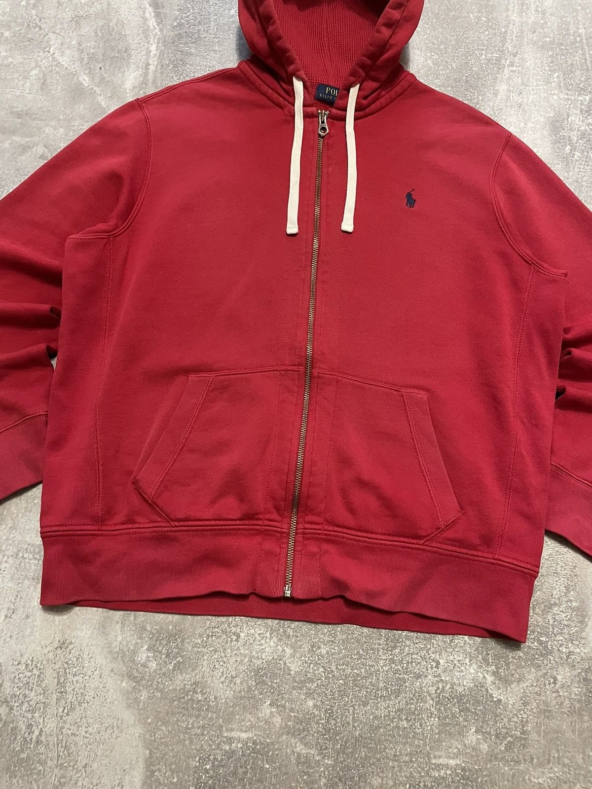 Polo Ralph Lauren Vintage Polo Ralph Lauren Zip-Up Hoodie Size US XL / EU 56 / 4 - 3 Thumbnail