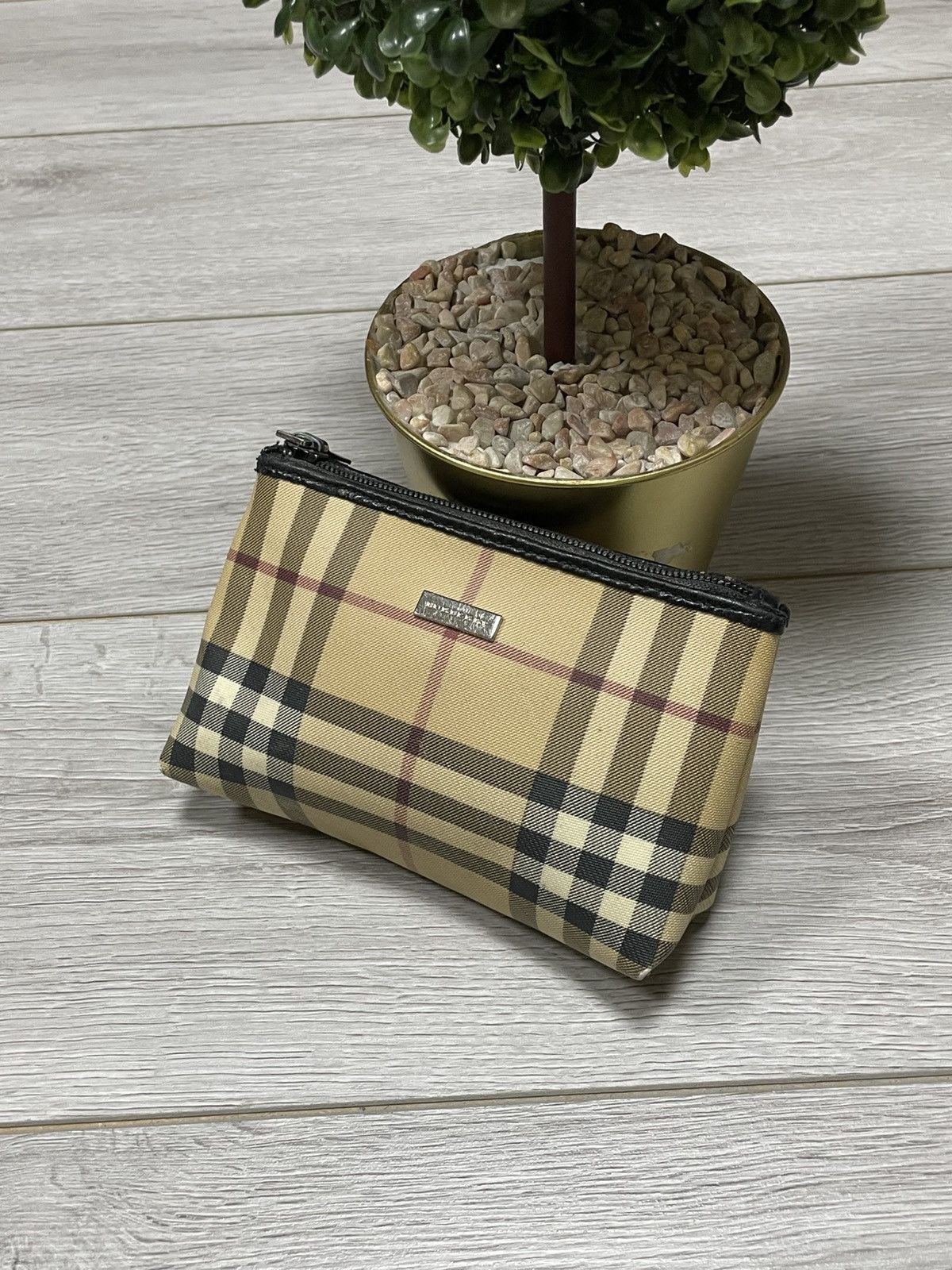 Burberry Burberry vintage Nova Check pouch small bag cosmetic Size ONE SIZE - 1 Thumbnail