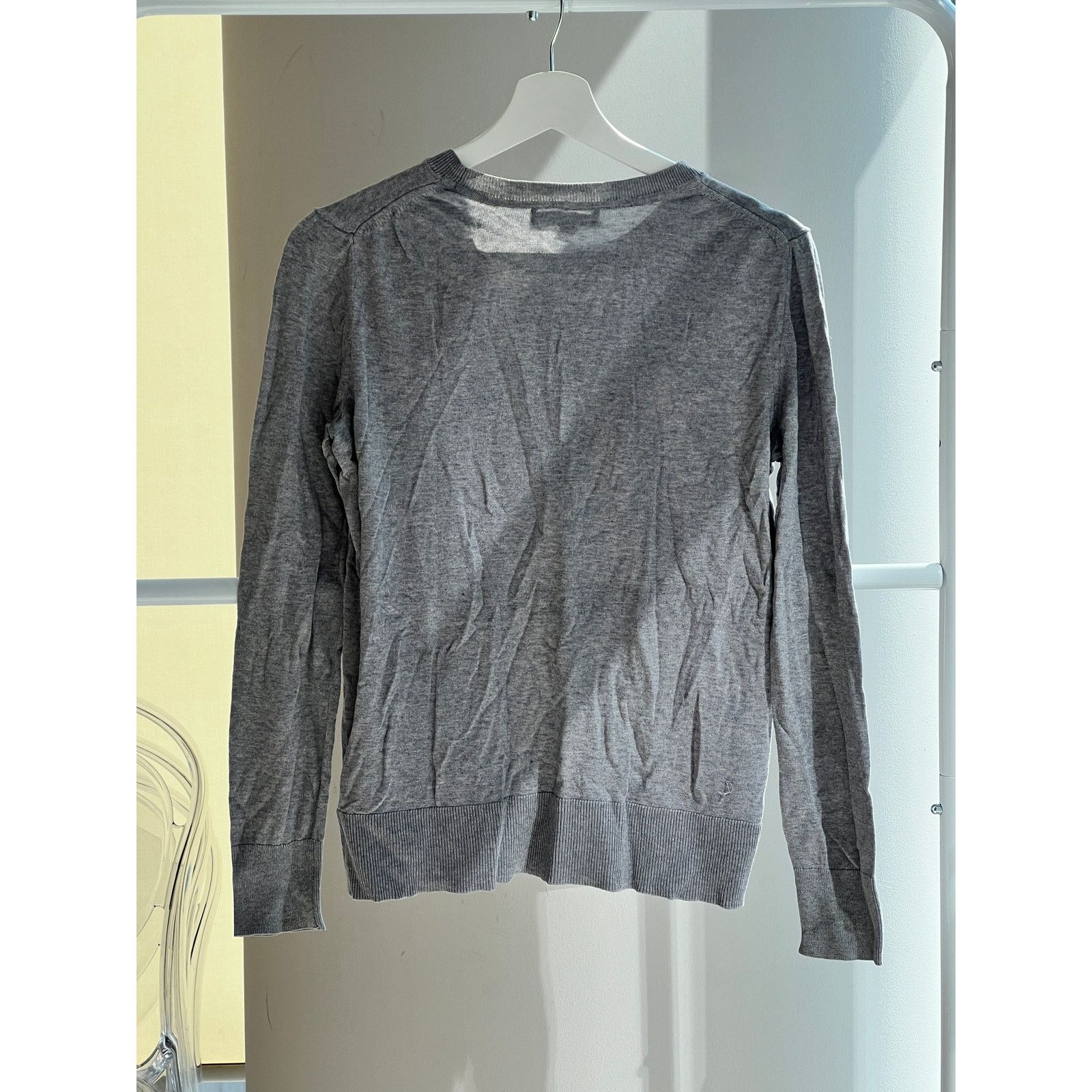Banana Republic Banana Republic gray sweater "CIAO CIAO" design in red Size S / US 4 / IT 40 - 3 Thumbnail