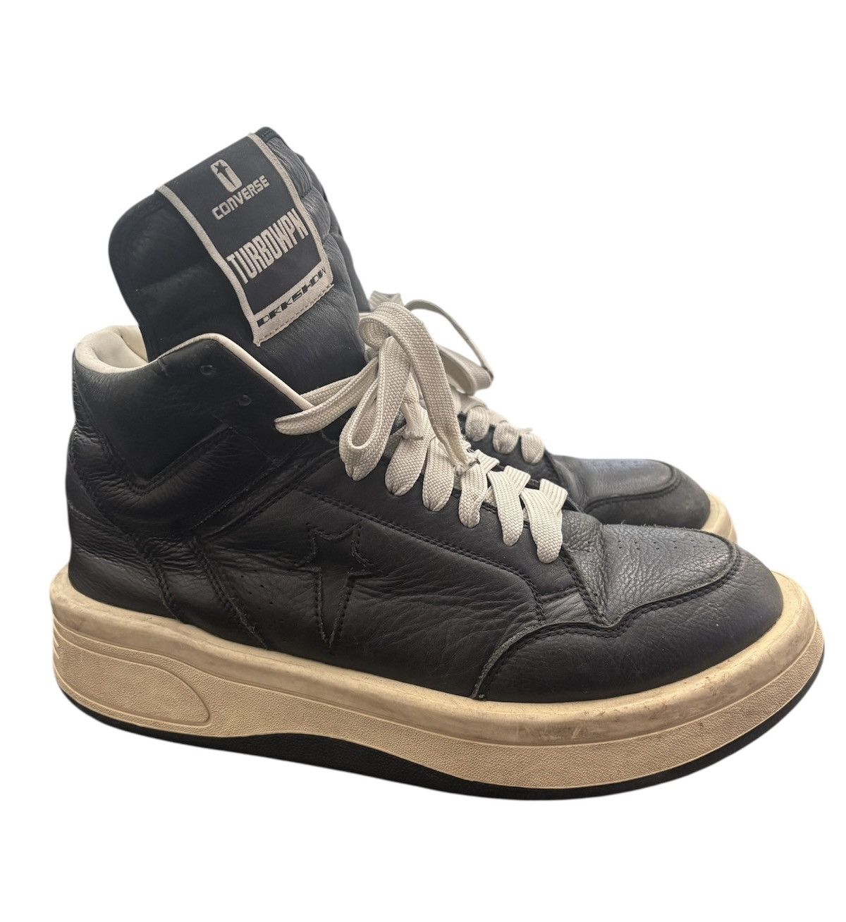 Rick Owens Rick Owen Converse collab Size US 11 / EU 44 - 3 Thumbnail