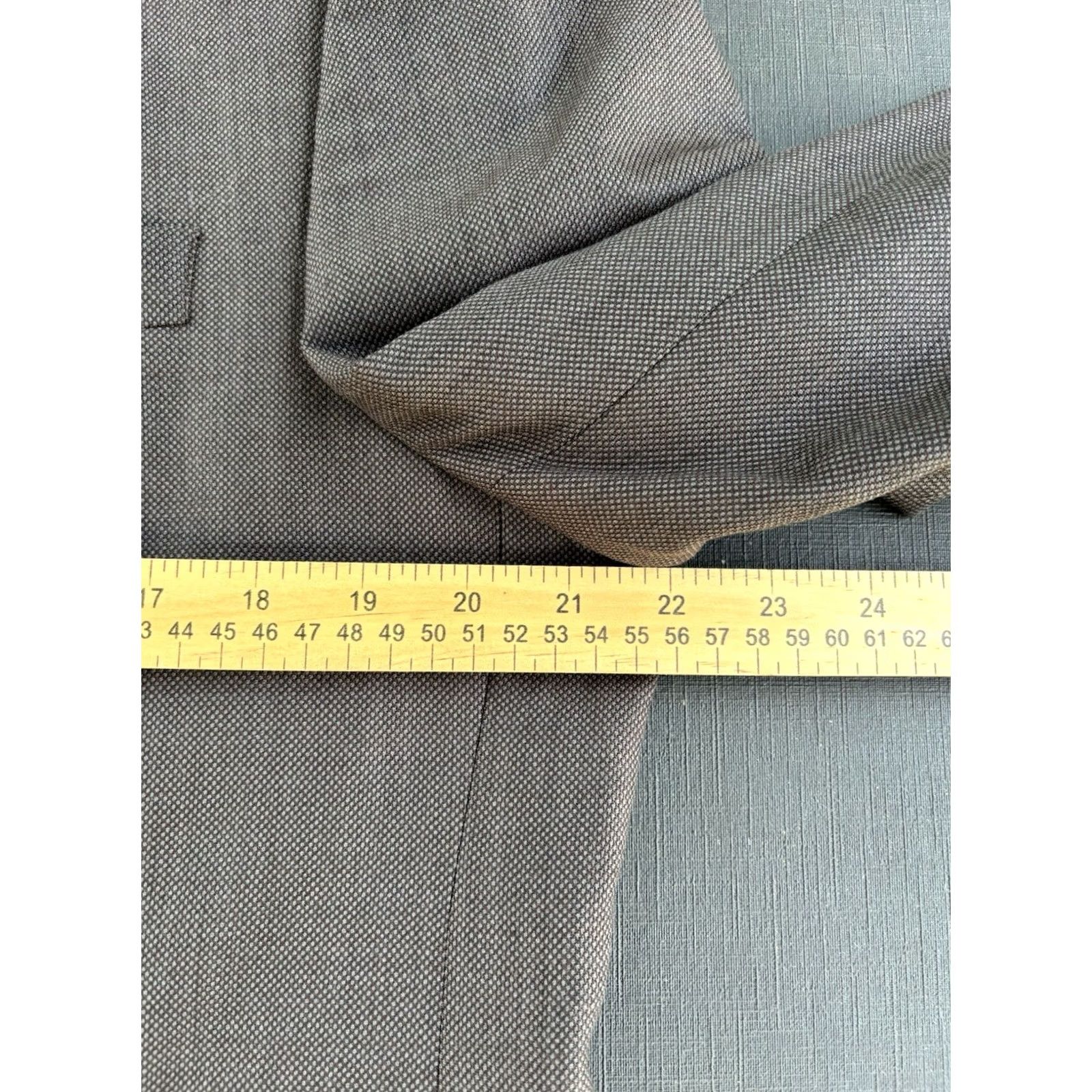 Ralph Lauren Ralph Lauren Suit 3 Piece Brown Wool 42R 2-Button Single-Breasted Jacket/Blazer/Vest/Pants 36x29 Mens Reg Professionals Wedding Size 42R - 5 Thumbnail