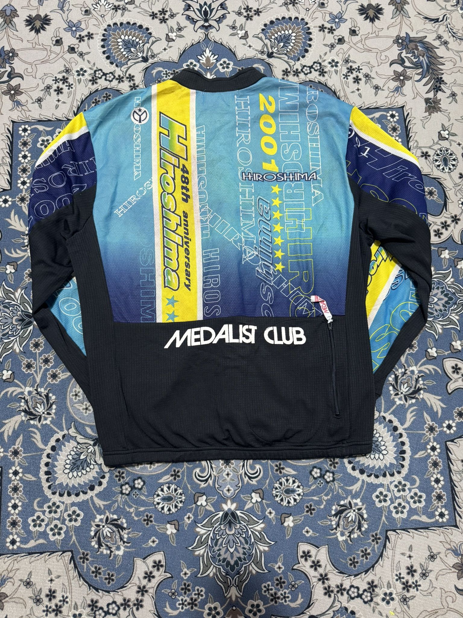 Vintage Medalist Club Cycling Jersey Hiroshima 48th