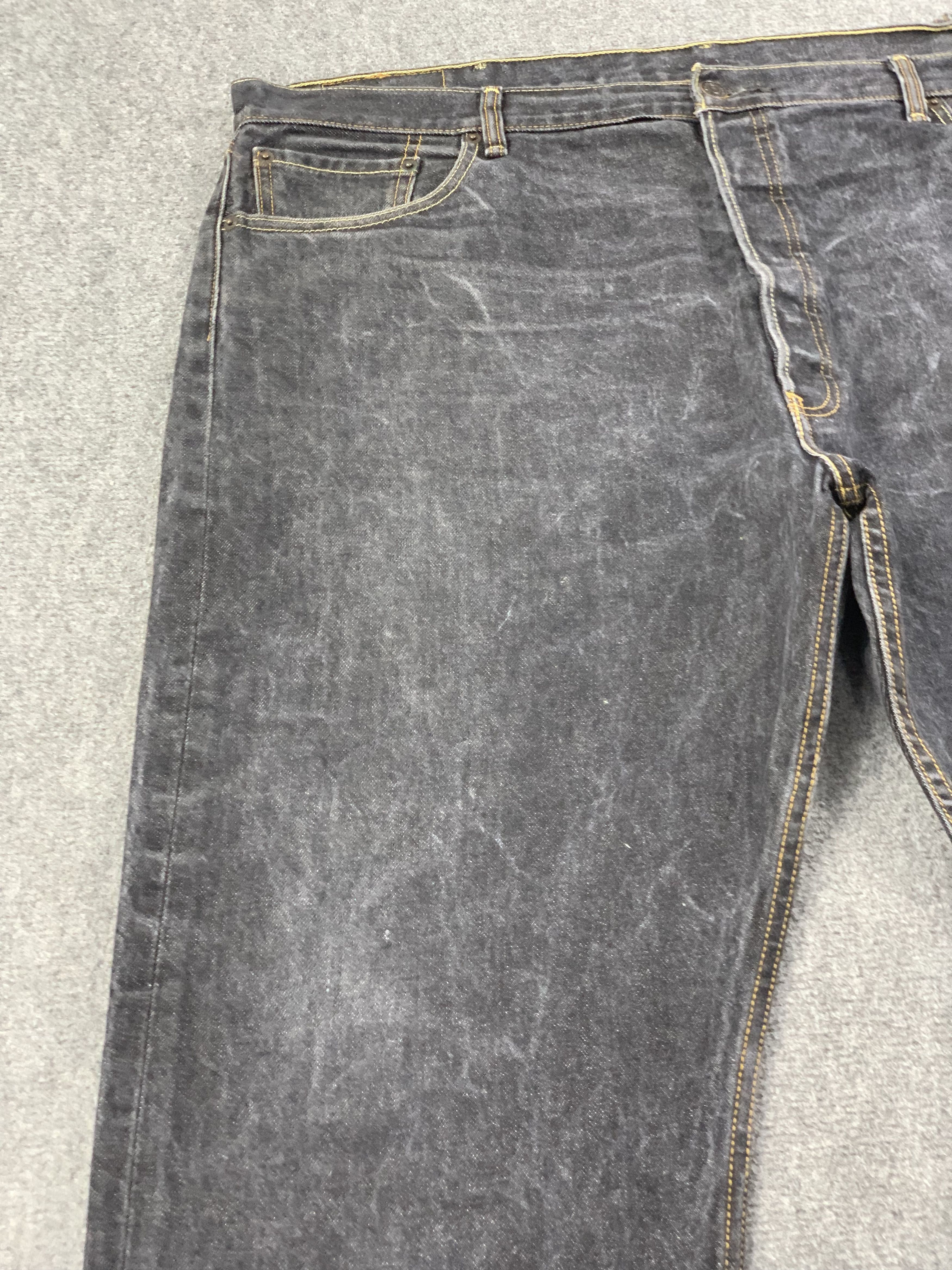 Levi's × Vintage Vintage Levis 501 Faded Black Jeans DP2210 Size US 43 - 11 Thumbnail