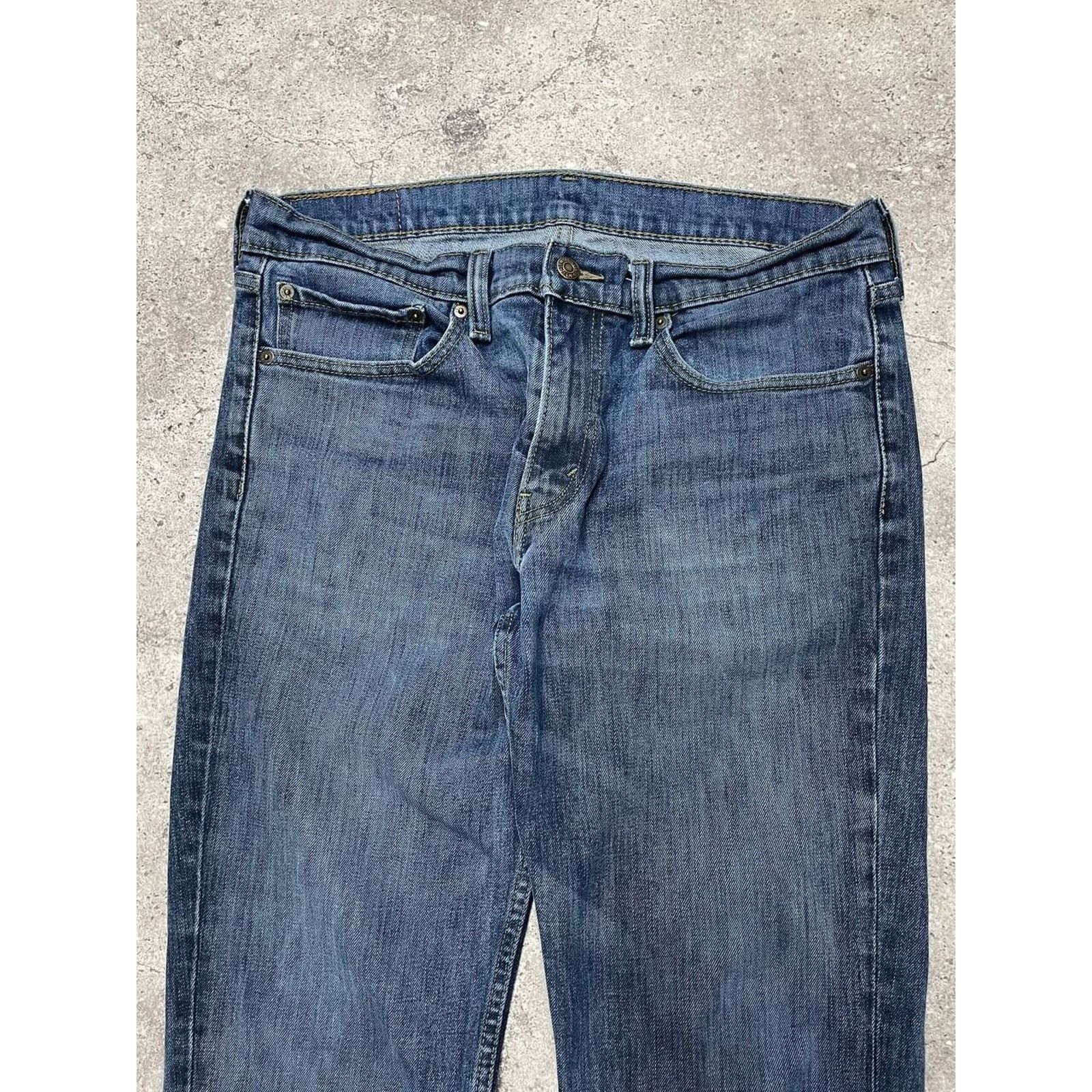 Levi's × Vintage Levi’s 511 Slim Fit Blue Jeans Men’s Straight Denim Classic Size US 33 - 2 Thumbnail