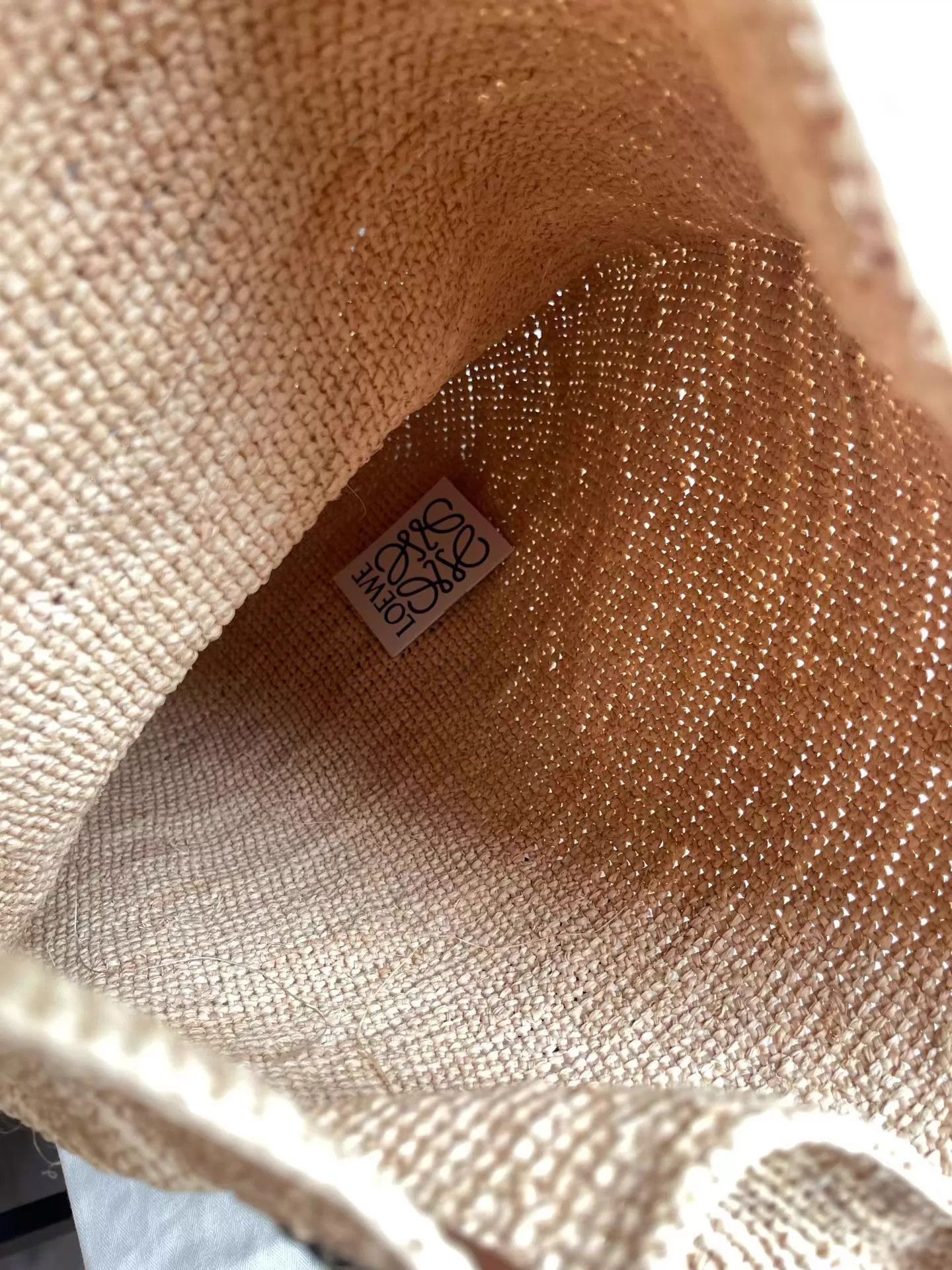Loewe LOEWE 2019 Resort Straw Tote w/ Cowhide Strap & Logo AH295 Size ONE SIZE - 8 Thumbnail
