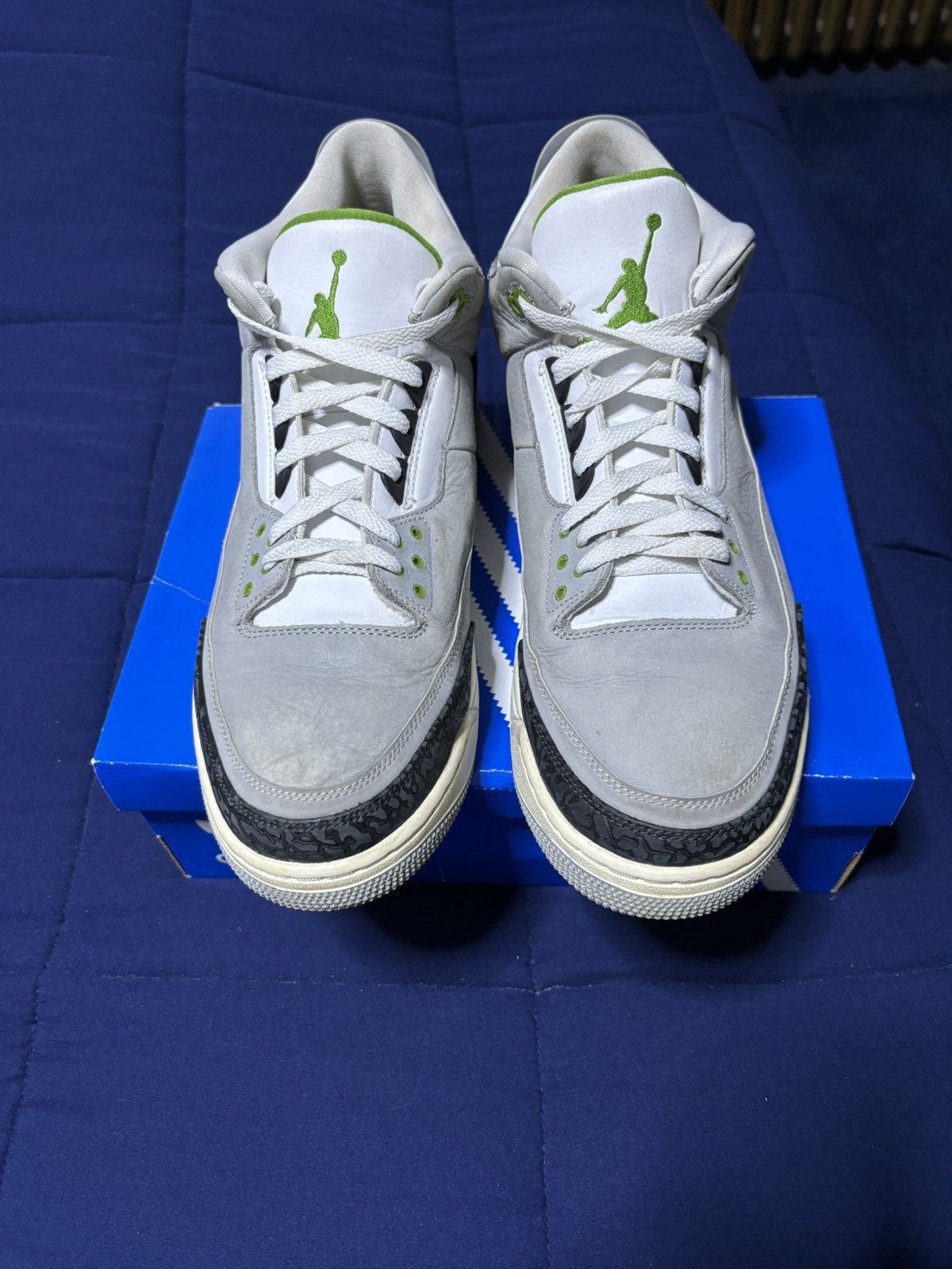 Jordan Brand Jordan 3 Retro Chlorophyll 2018 Size 14 Size US 14 / EU 47 - 2 Thumbnail