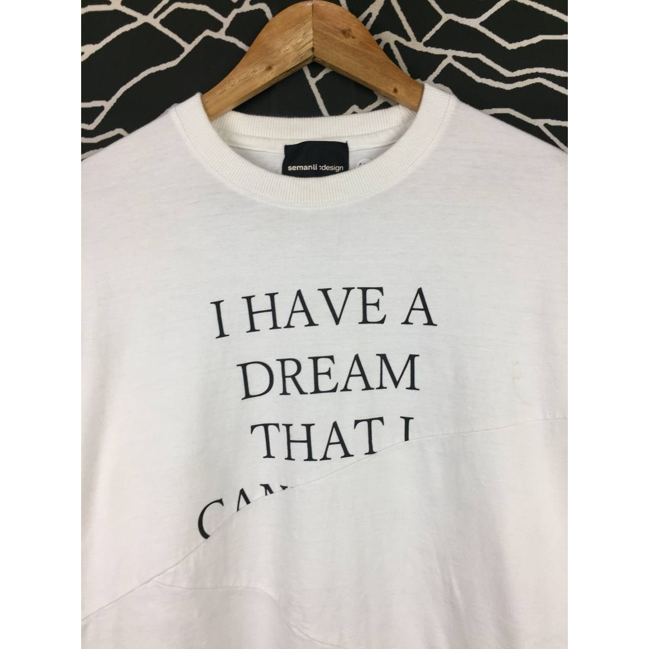 semanticdesign Semantic Design I Have A Dream Reconstructed Punk Tee Size US M / EU 48-50 / 2 - 3 Thumbnail