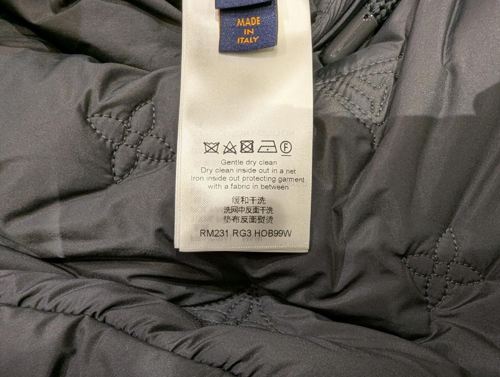Louis Vuitton Louis Vuitton Monogram Quilted Hooded Blouson in Dark Navy Size US L / EU 52-54 / 3 - 6 Thumbnail