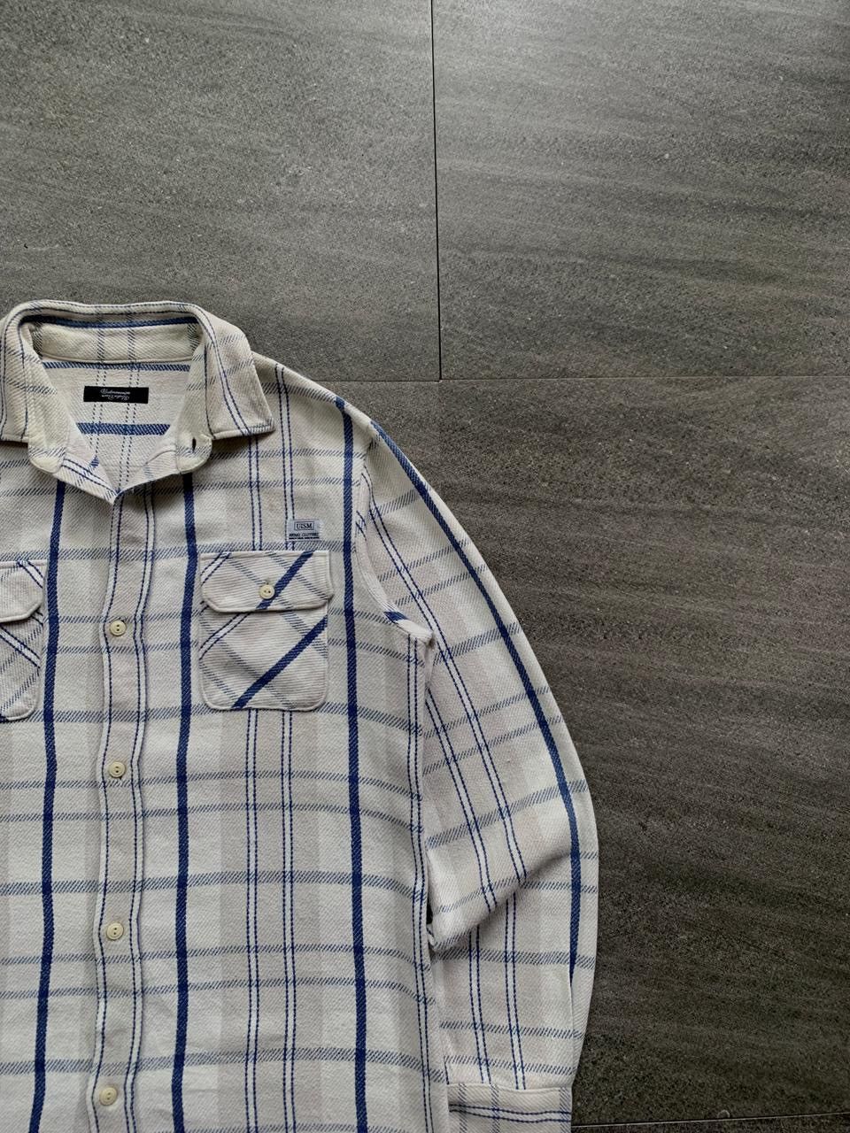 Undercover FREE TAX! Thick Cotton Plaid Zippered Shirt Size US M / EU 48-50 / 2 - 2 Thumbnail