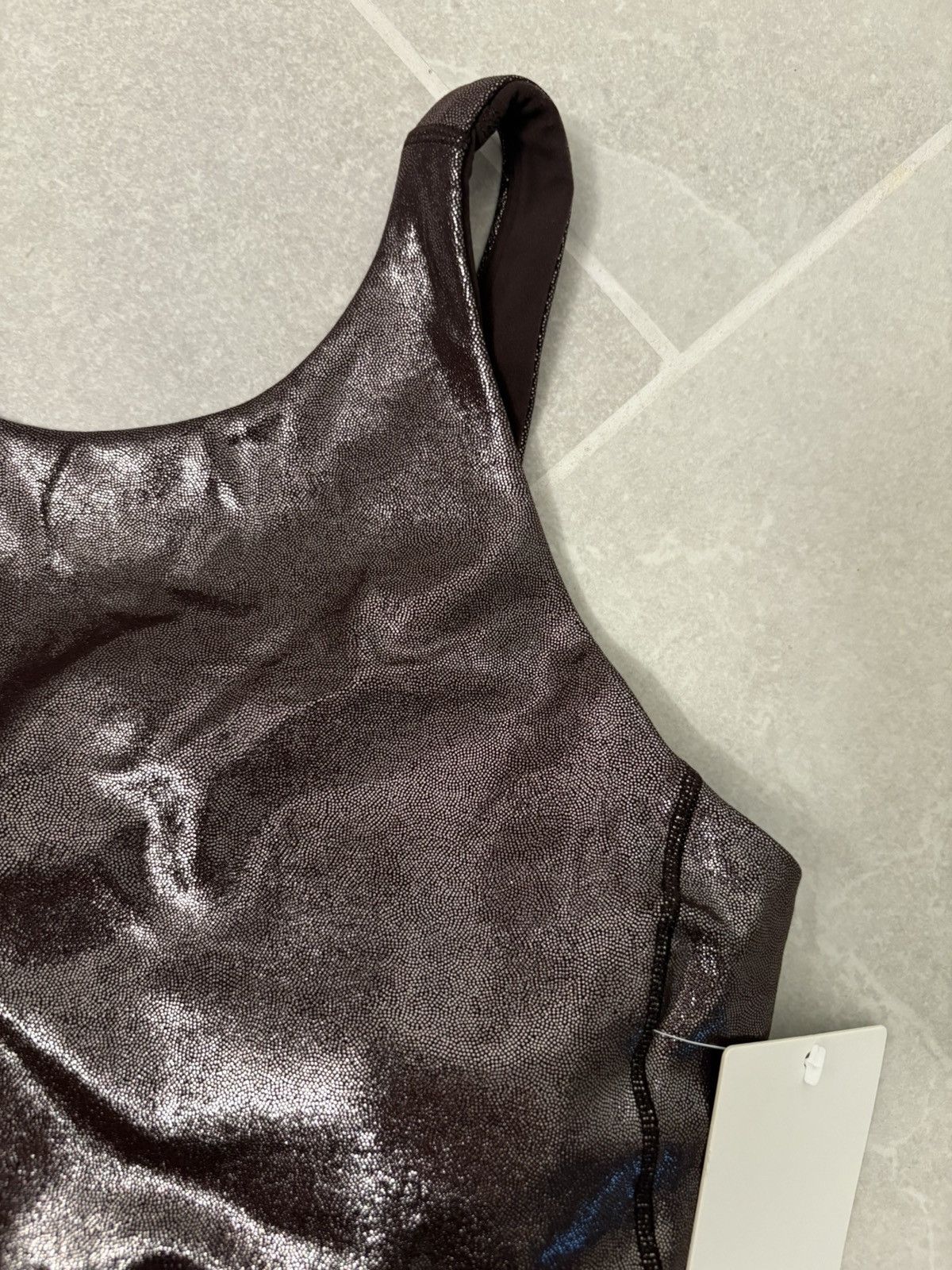 Lululemon Lululemon Align High Neck Tank Foil French Press Sz 6 Size M / US 6-8 / IT 42-44 - 10 Thumbnail