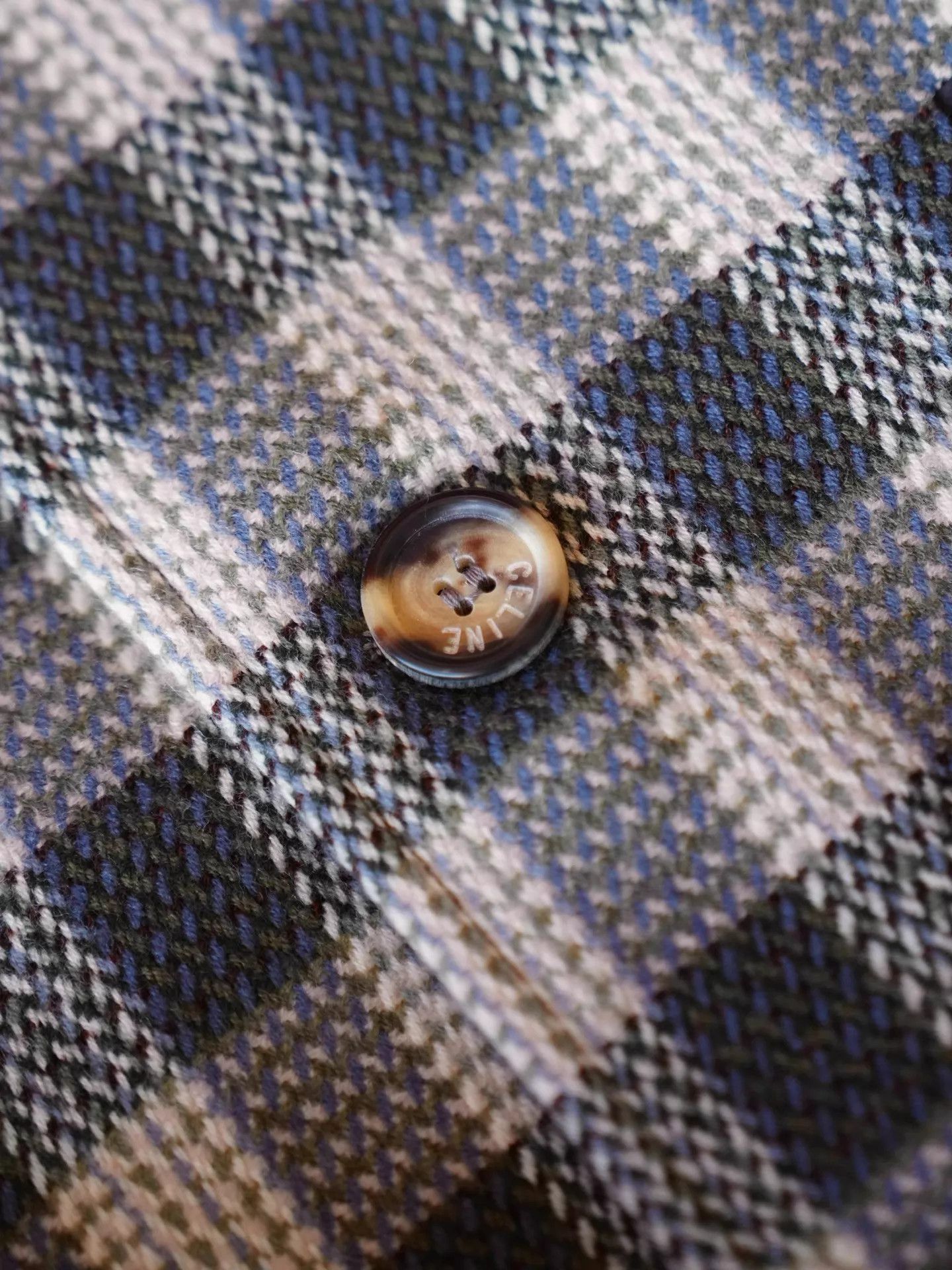 Celine Celine Vtg Thick Wool Tweed Check Suit Skirt Set Size S / US 4 / IT 40 - 5 Thumbnail
