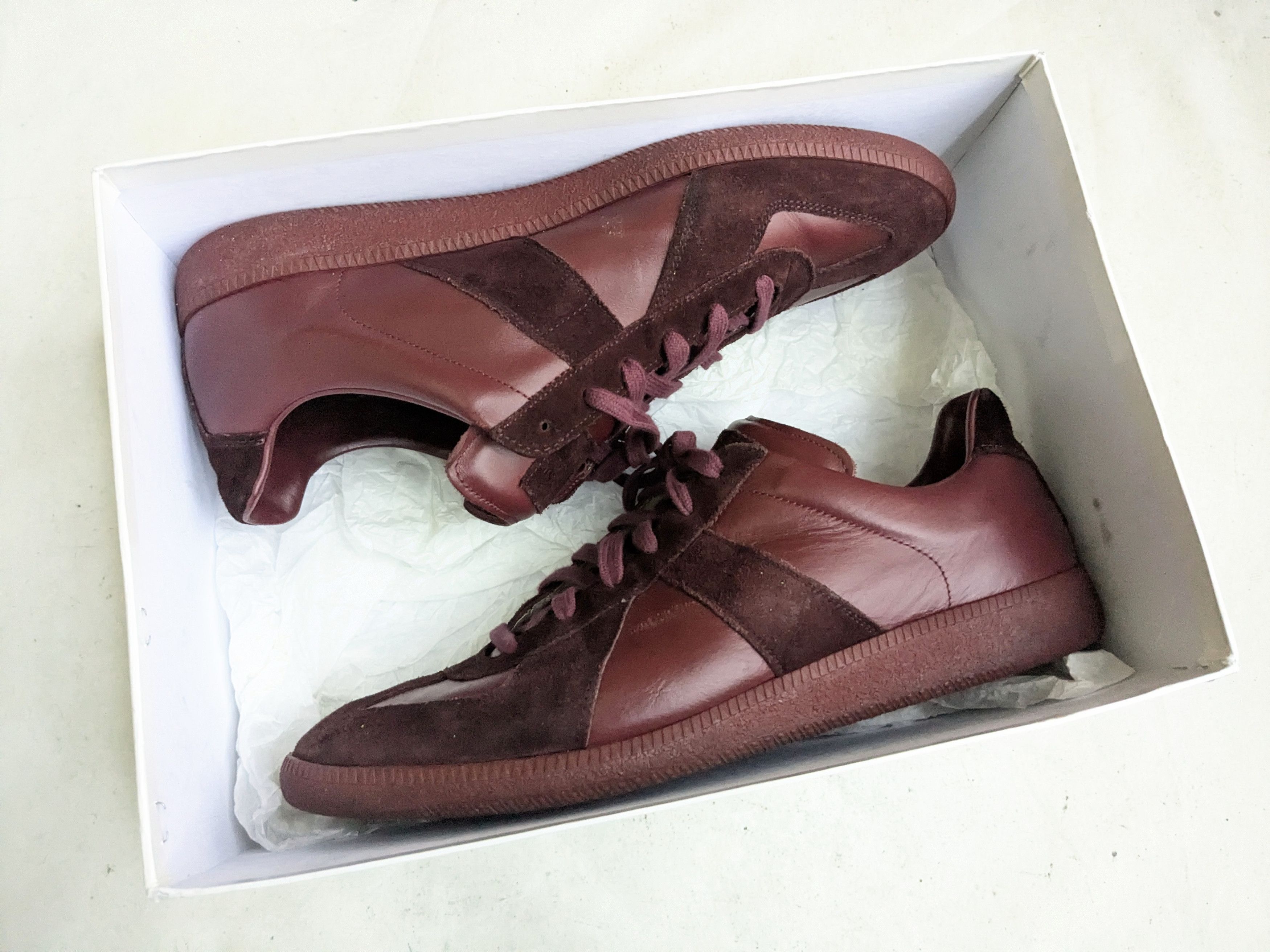 Maison Margiela Replica GAT Burgundy Maroon 13 46