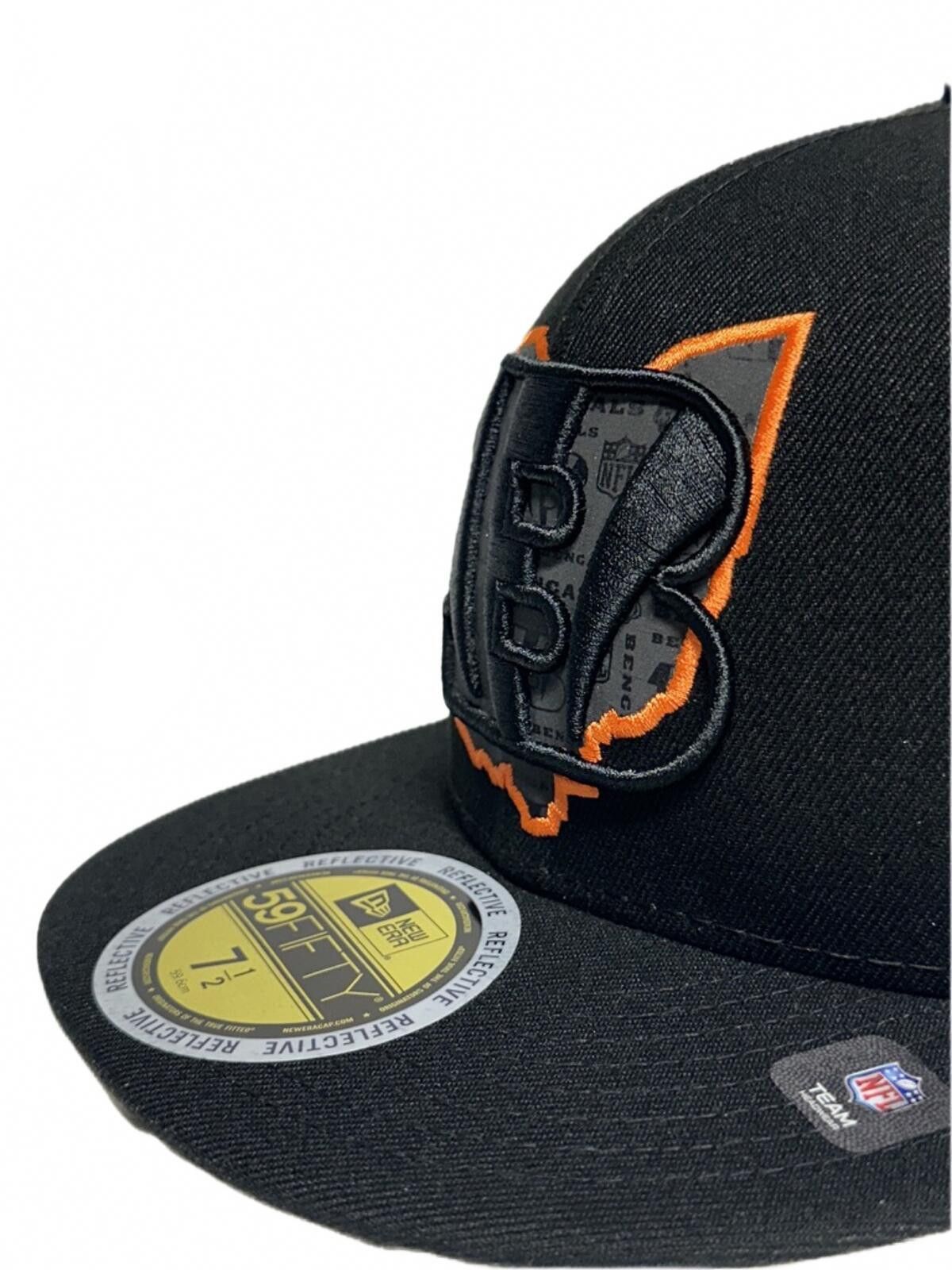 New Era New Era Cincinnati Bengals Ohio Reflective 59FIFTY 7 1/2 Size ONE SIZE - 6 Thumbnail