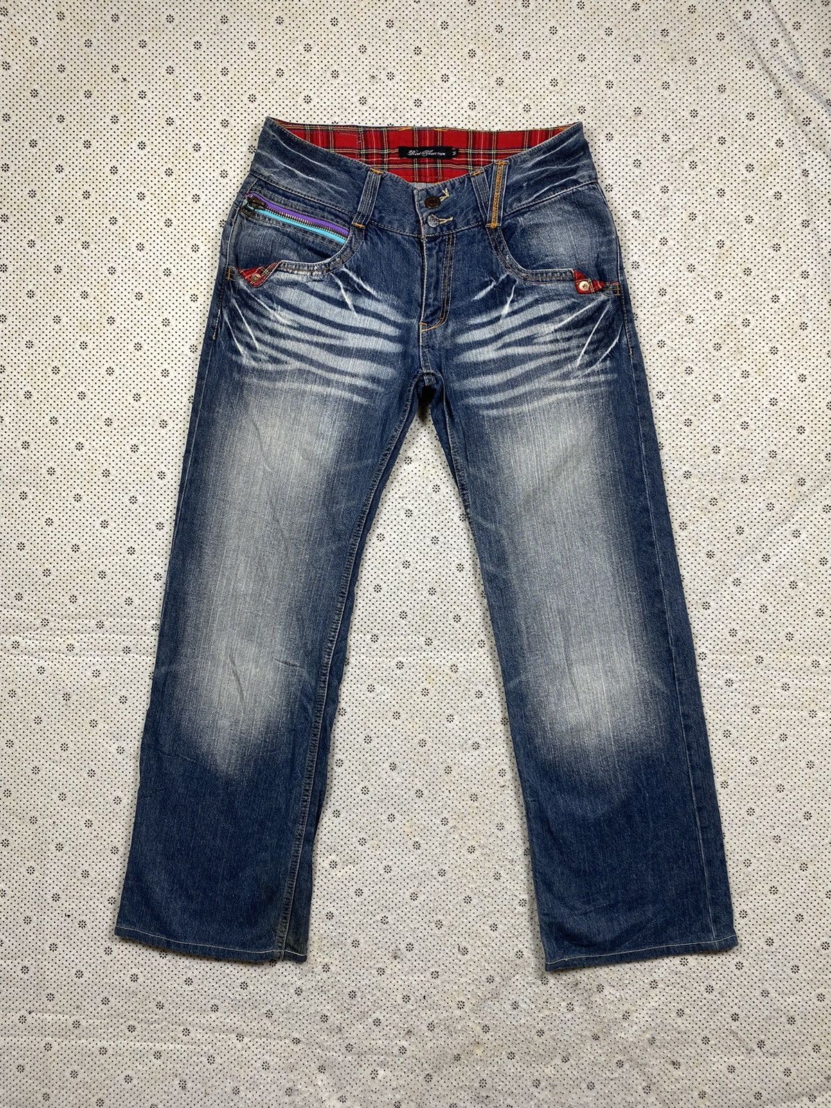 Hysteric Glamour Distressed Denim By Root Three Style Denim Size US 33 - 1 Thumbnail