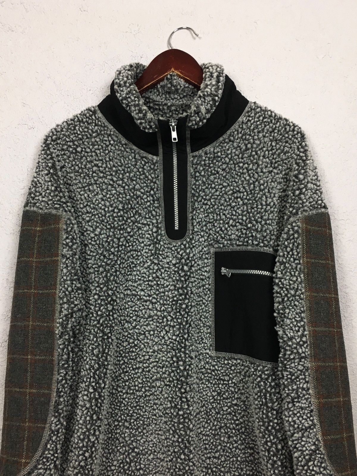 Gosha Rubchinskiy jacket RASSVET Fleece Quarter 1/4 Half Zip Up Gosha vintage Size US XL / EU 56 / 4 - 2 Thumbnail
