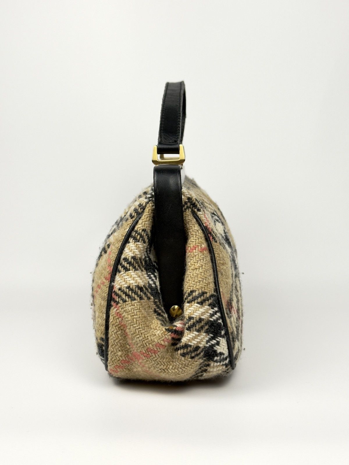 Burberry ❣️ Burberry London Tweed Supernova Check Handbag Mini Bag Size ONE SIZE - 4 Thumbnail