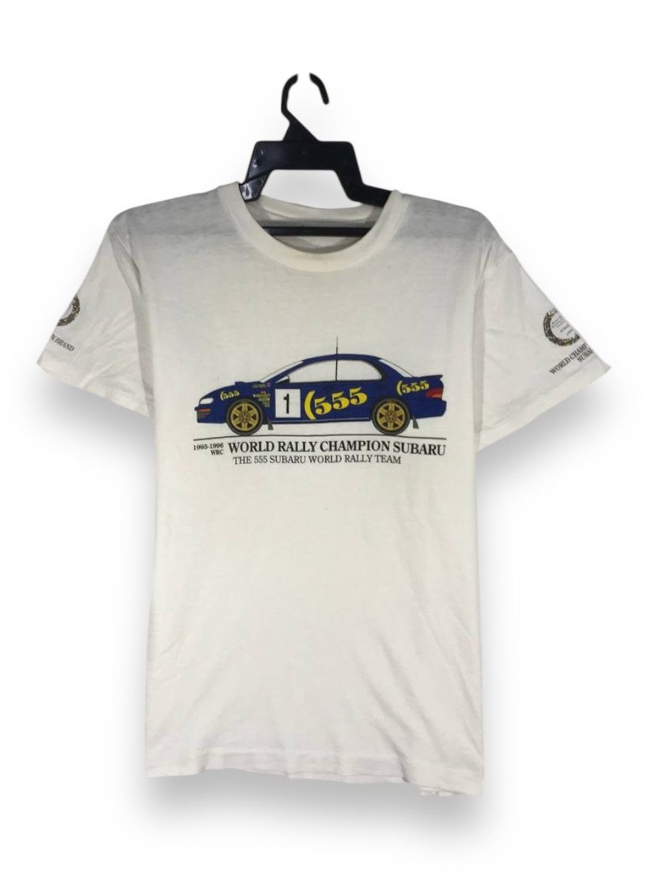Vintage Vintage subaru impreza jdm car 555 worlds rally championship Size US L / EU 52-54 / 3 - 1 Thumbnail