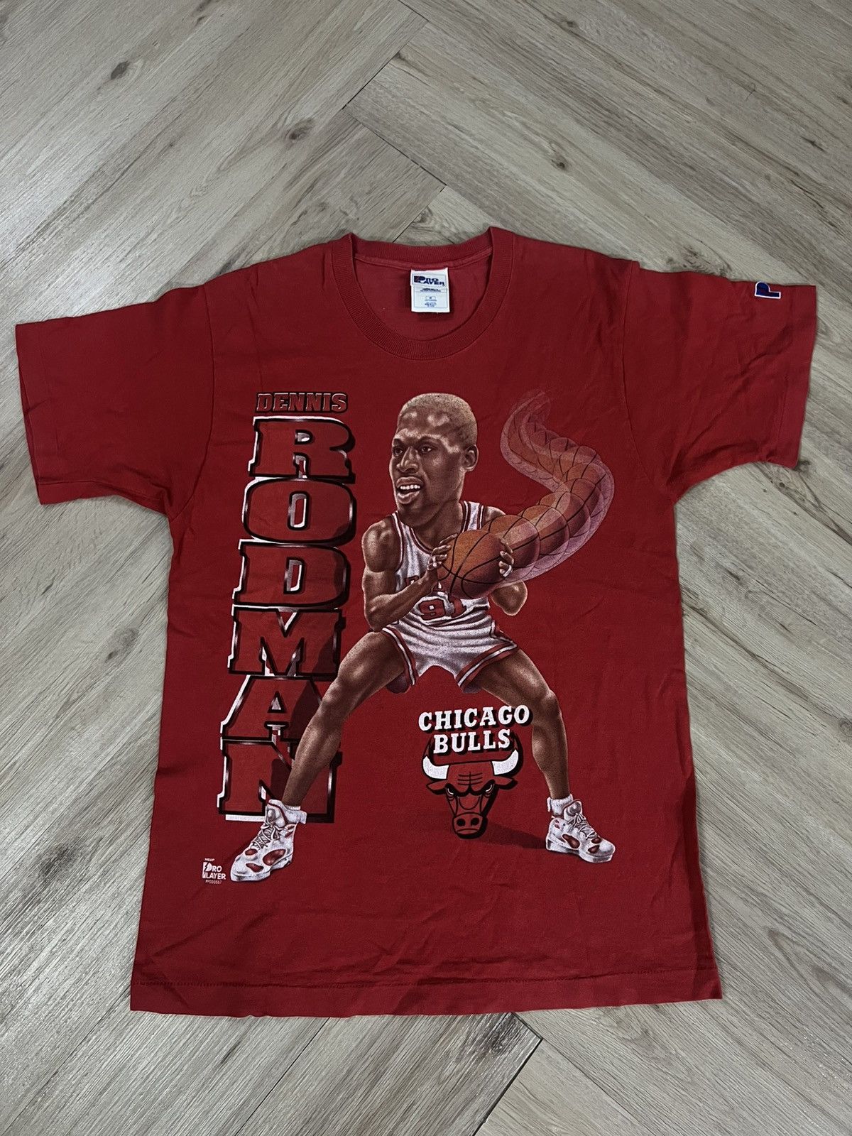 NBA × Vintage Vintage Dennis Rodman Chicago Bulls NBA 90s Shirt Size US M / EU 48-50 / 2 - 1 Thumbnail