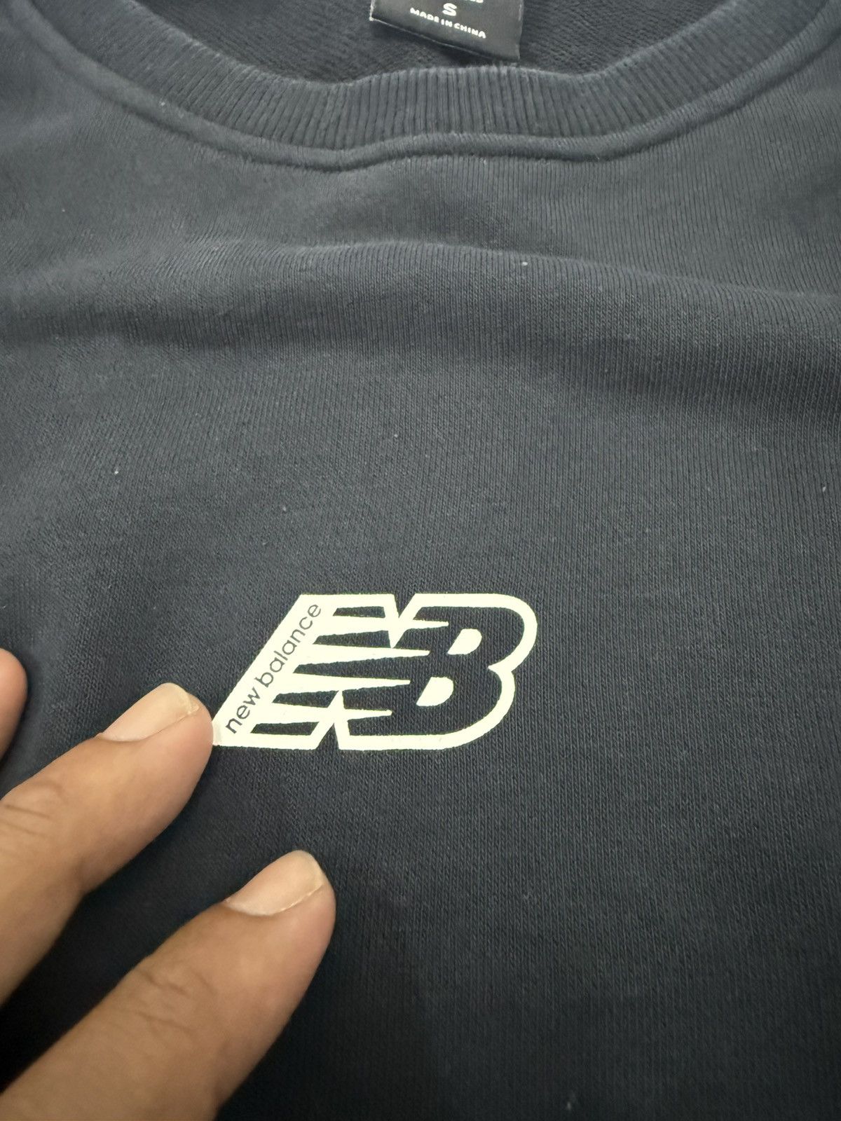 New Balance 🔥 Y2K New Balance Centre iConic Logo Boxy Sweatshirt - S Size US S / EU 44-46 / 1 - 6 Thumbnail