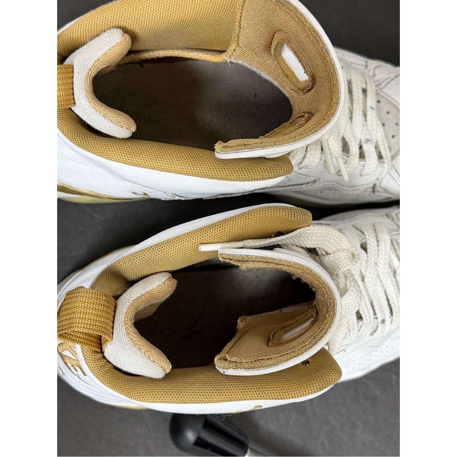 Jordan Brand Nike Jordan Jump Man MVP White Metallic Gold Sneakers Men’s Size US 9 / EU 42 - 9 Thumbnail