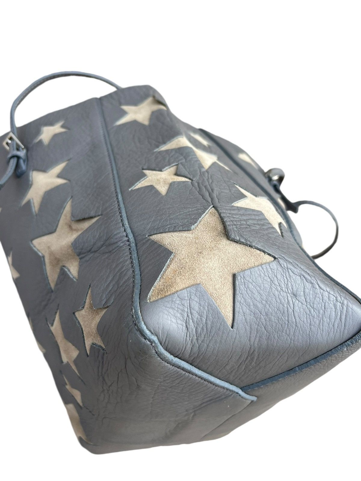 Leather Handmade Amantes Amentes Stars Patina Leather Tote Bag Size ONE SIZE - 17 Thumbnail