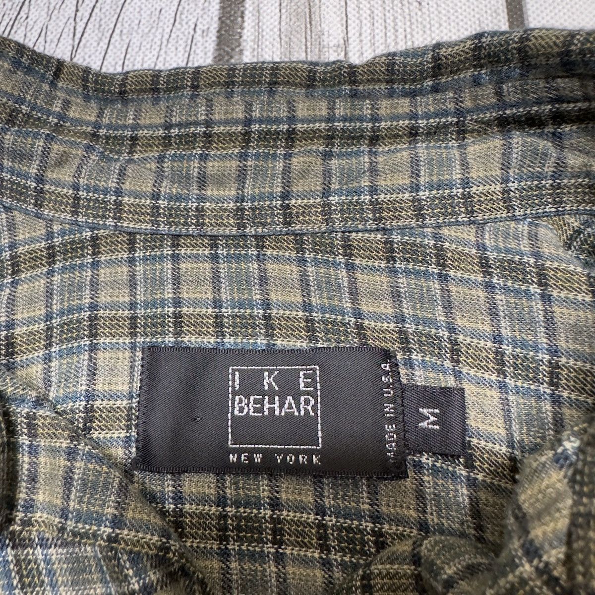 Ike Behar × Vintage Vintage Ike Behar shirt Size US M / EU 48-50 / 2 - 4 Thumbnail