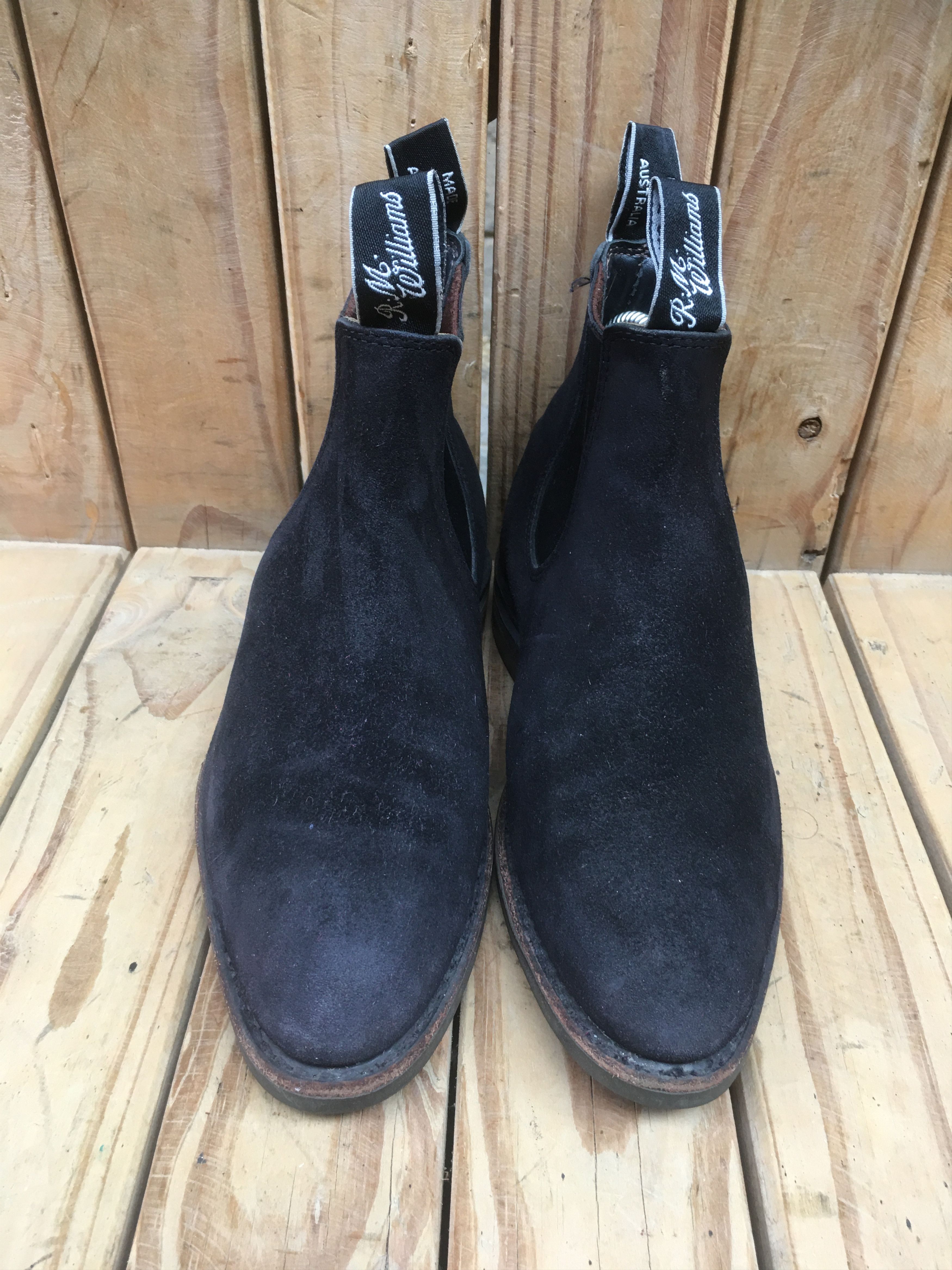 R.M. Williams RM Williams Black Australian Suede Boots Size UK 3 G USA 5.5 Size US 5.5 / IT 35.5 - 4 Thumbnail