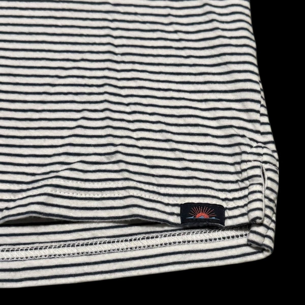 Faherty Faherty Striped White Blue Polo Shirt Men's Medium Size US M / EU 48-50 / 2 - 2 Thumbnail