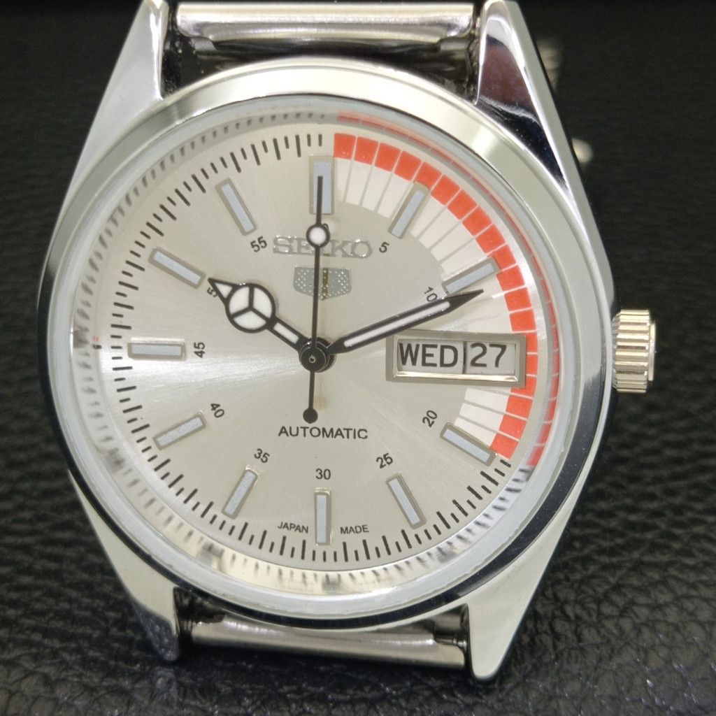 Seiko REFURBISHED VINTAGE SEIKO 5 AUTO JAPAN MENS WATCH a440726 Size 38 - 3 Thumbnail