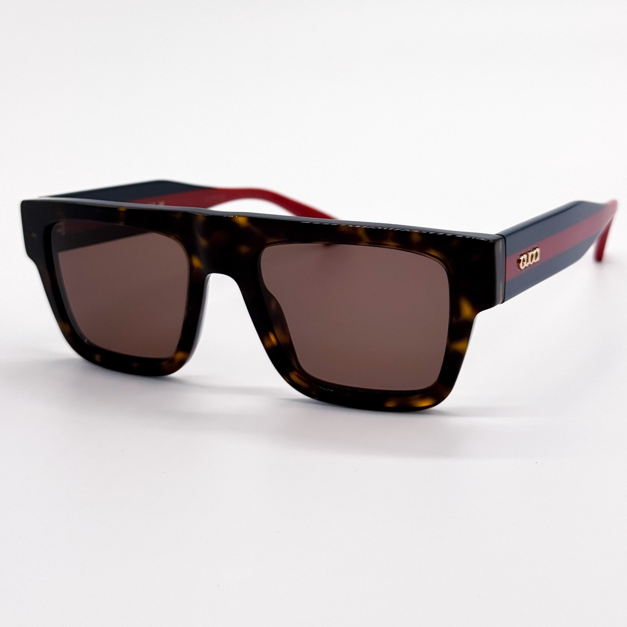 Gucci NEW GUCCI GG1868S 002 HAVANA BLUE RED UNISEX SUNGLASSES Size ONE SIZE - 4 Thumbnail