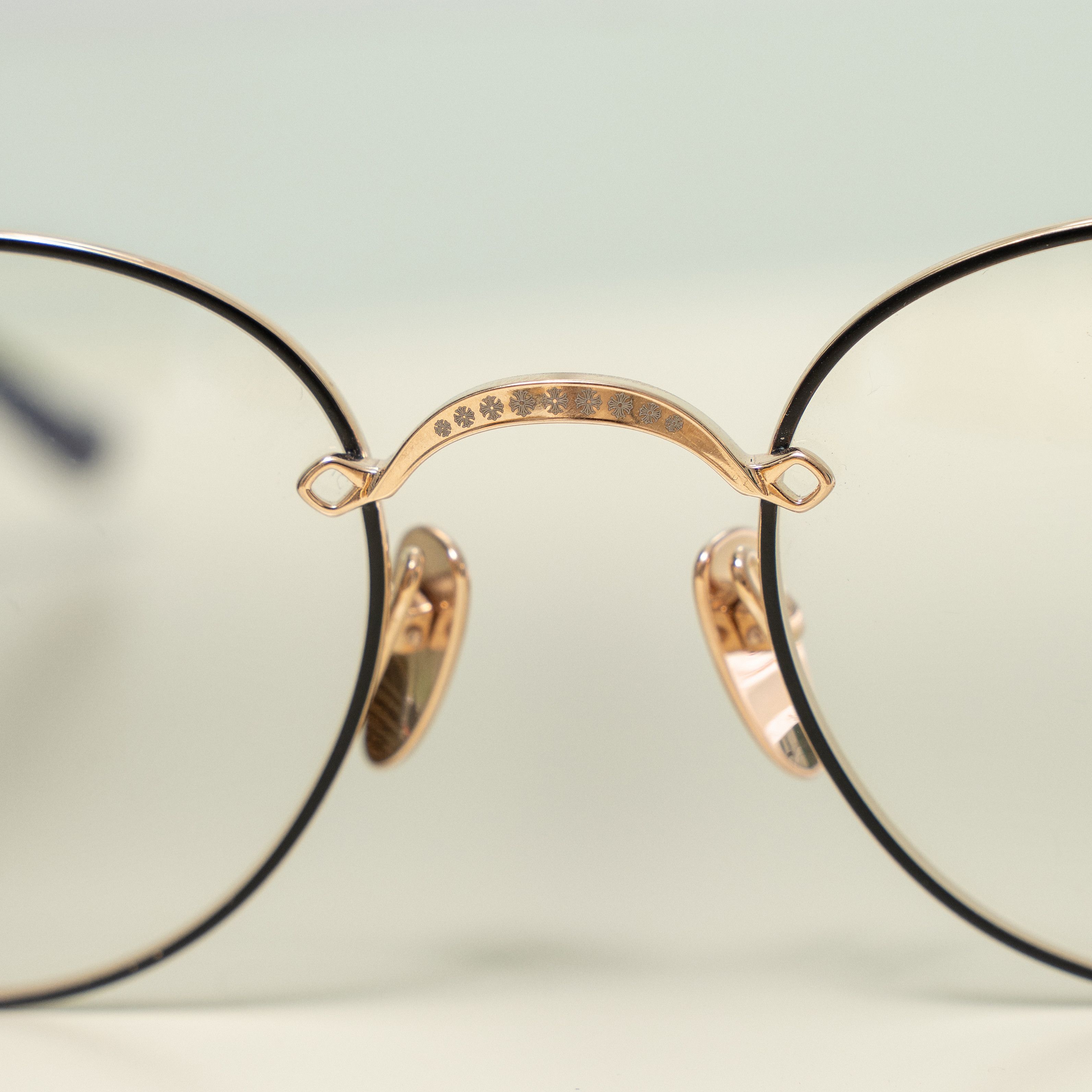 Chrome Hearts CHROME HEARTS Bubba Gold Glasses Size ONE SIZE - 3 Thumbnail