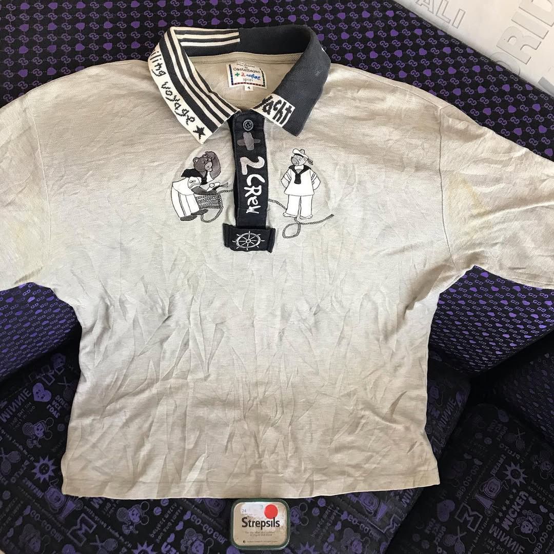 Jean Charles De Castelbajac × Vintage Jean Charles De Castelbajac X 2 Nature sport + 2 Crew On Size US L / EU 52-54 / 3 - 7 Thumbnail