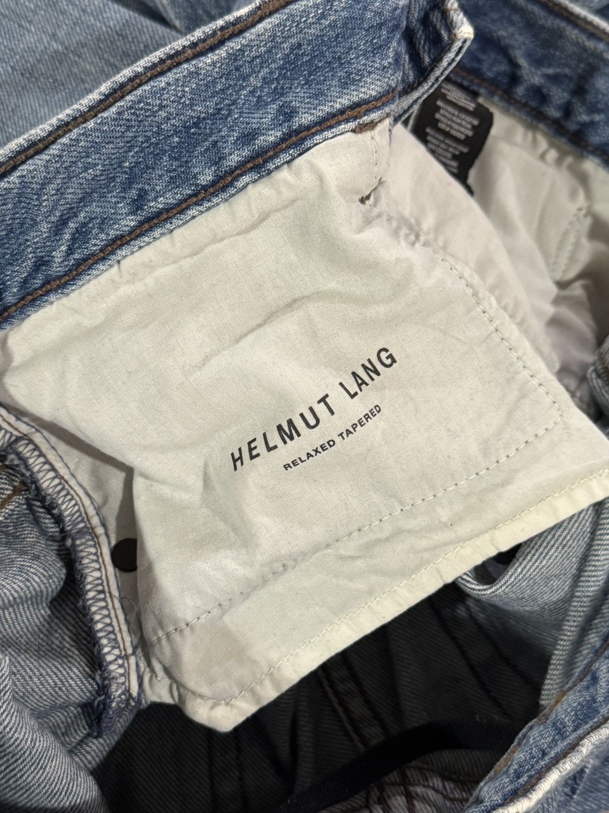 Helmut Lang Helmut Lang Relaxed Tapered Denim Jeans Size US 29 - 7 Thumbnail