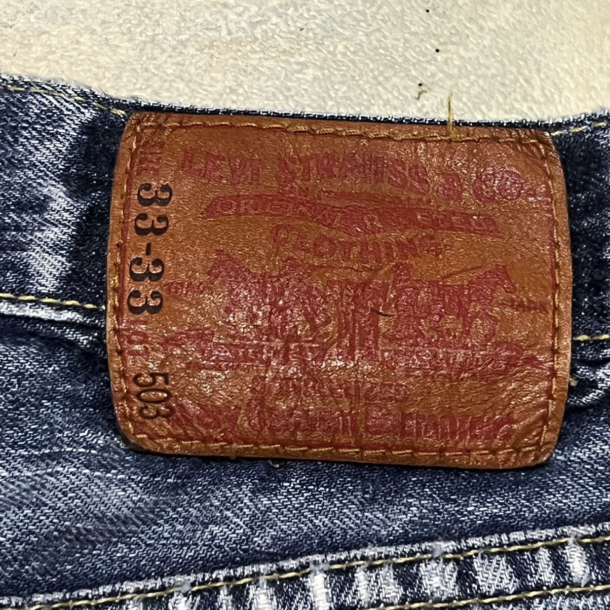 Levi's Vintage Levis Lot 503 Distressed Style Denim Jeans Size US 33 - 20 Thumbnail