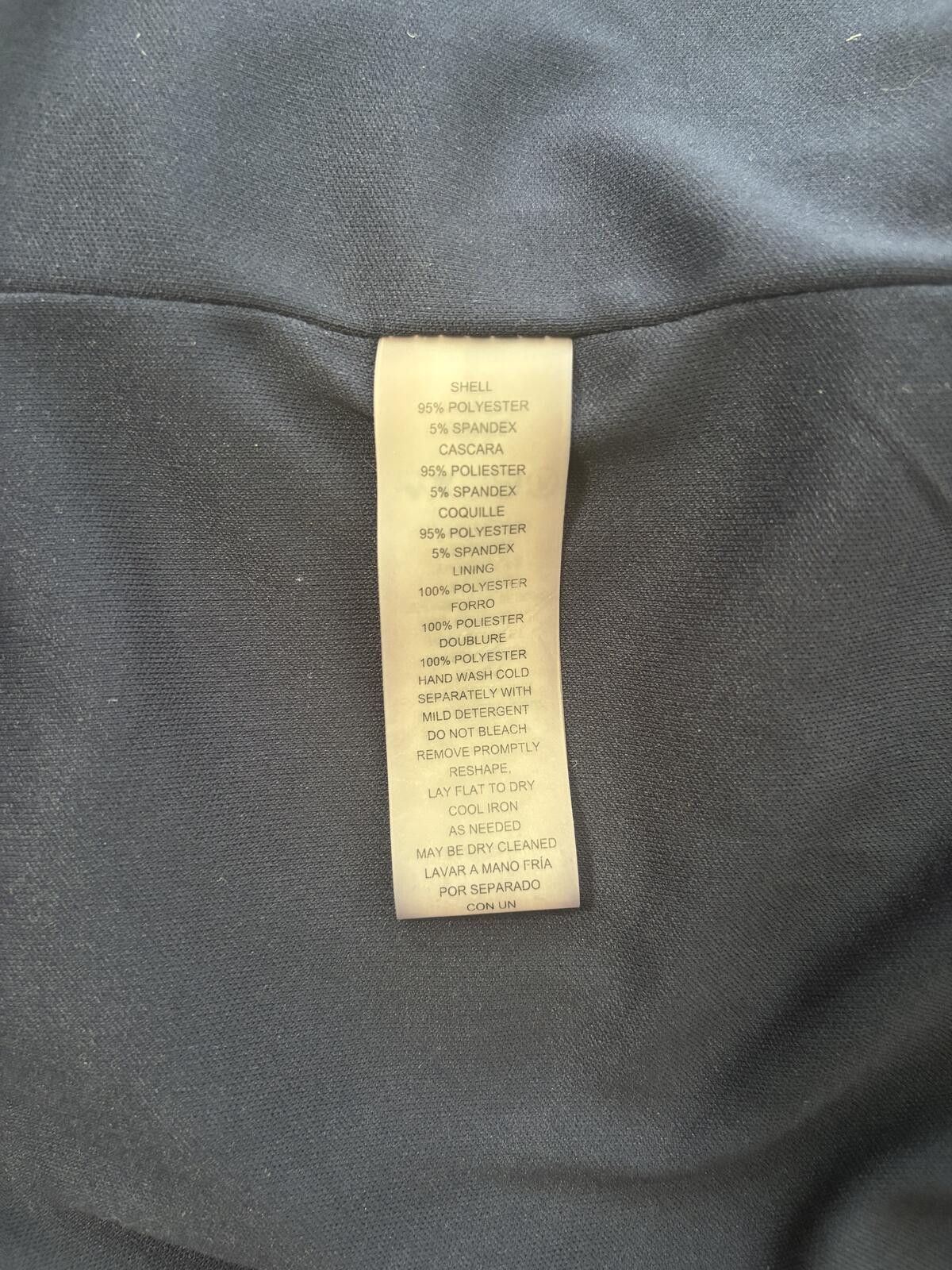 Vince Camuto Vince Camuto Black Jumpsuit with Drawstring Waist. Small. Size 28" / US 6 / IT 42 - 7 Thumbnail