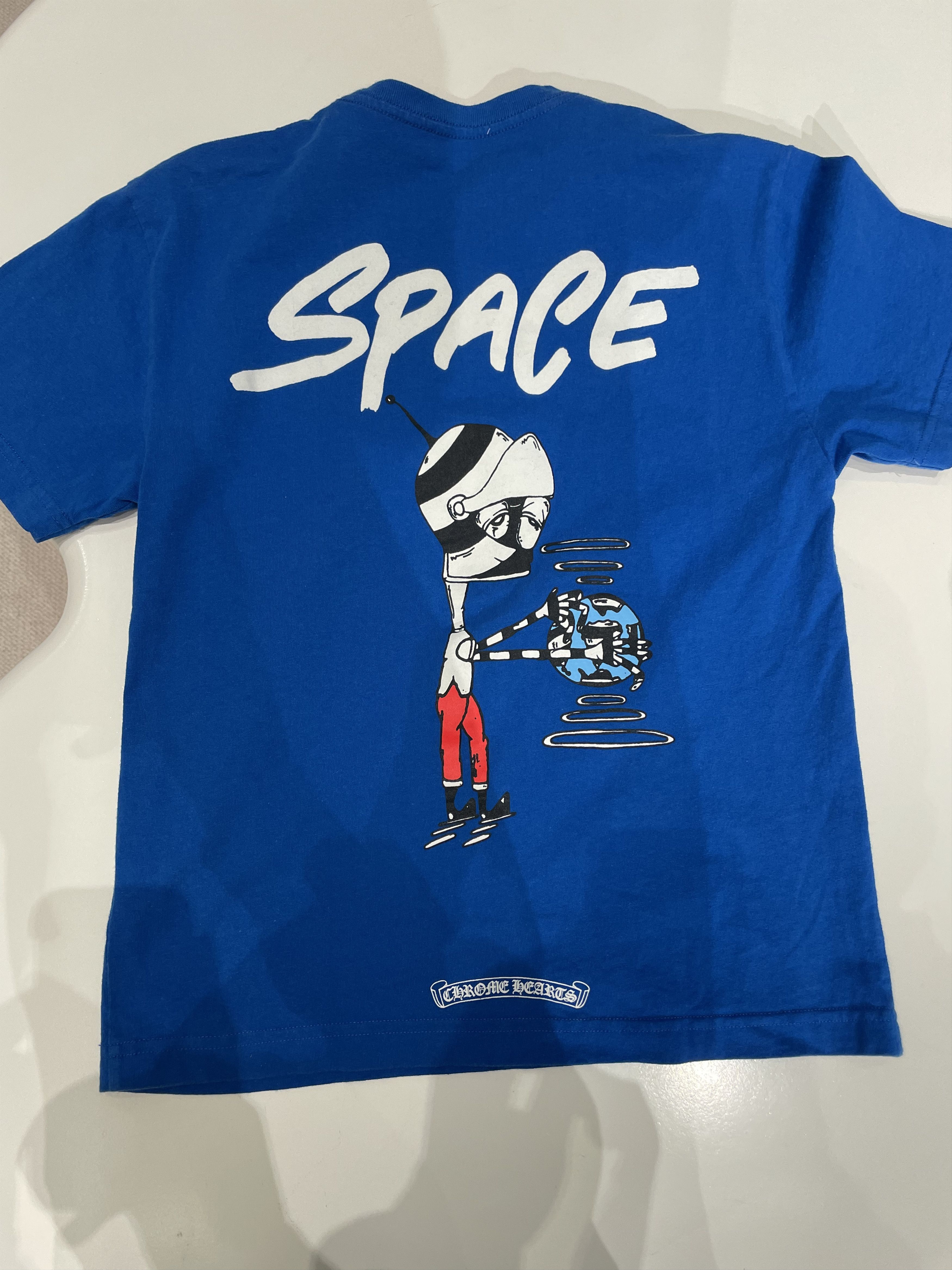 Chrome Hearts Chrome Hearts Matty Boy Space Blue Short Sleeve Tee Size US XS / EU 42 / 0 - 4 Thumbnail