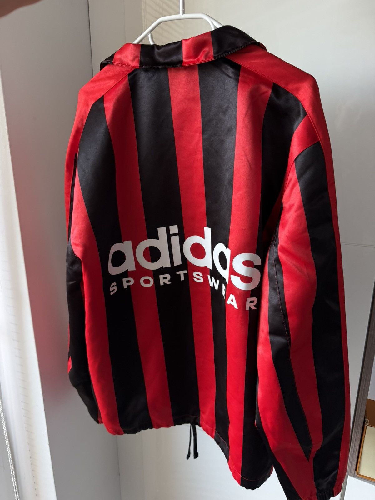 Adidas Adidas England Black Red Sportswear Coach Jacket Size US M / EU 48-50 / 2 - 8 Thumbnail