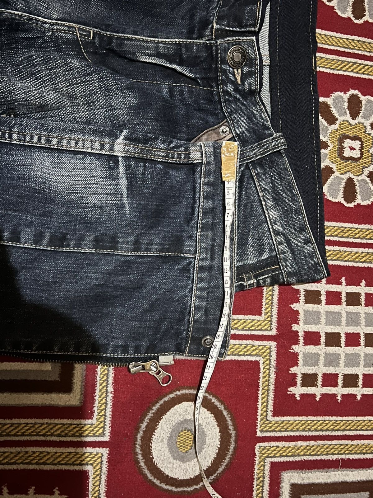 PPFM PPFM Multi Zip Denim Size US 33 - 9 Thumbnail
