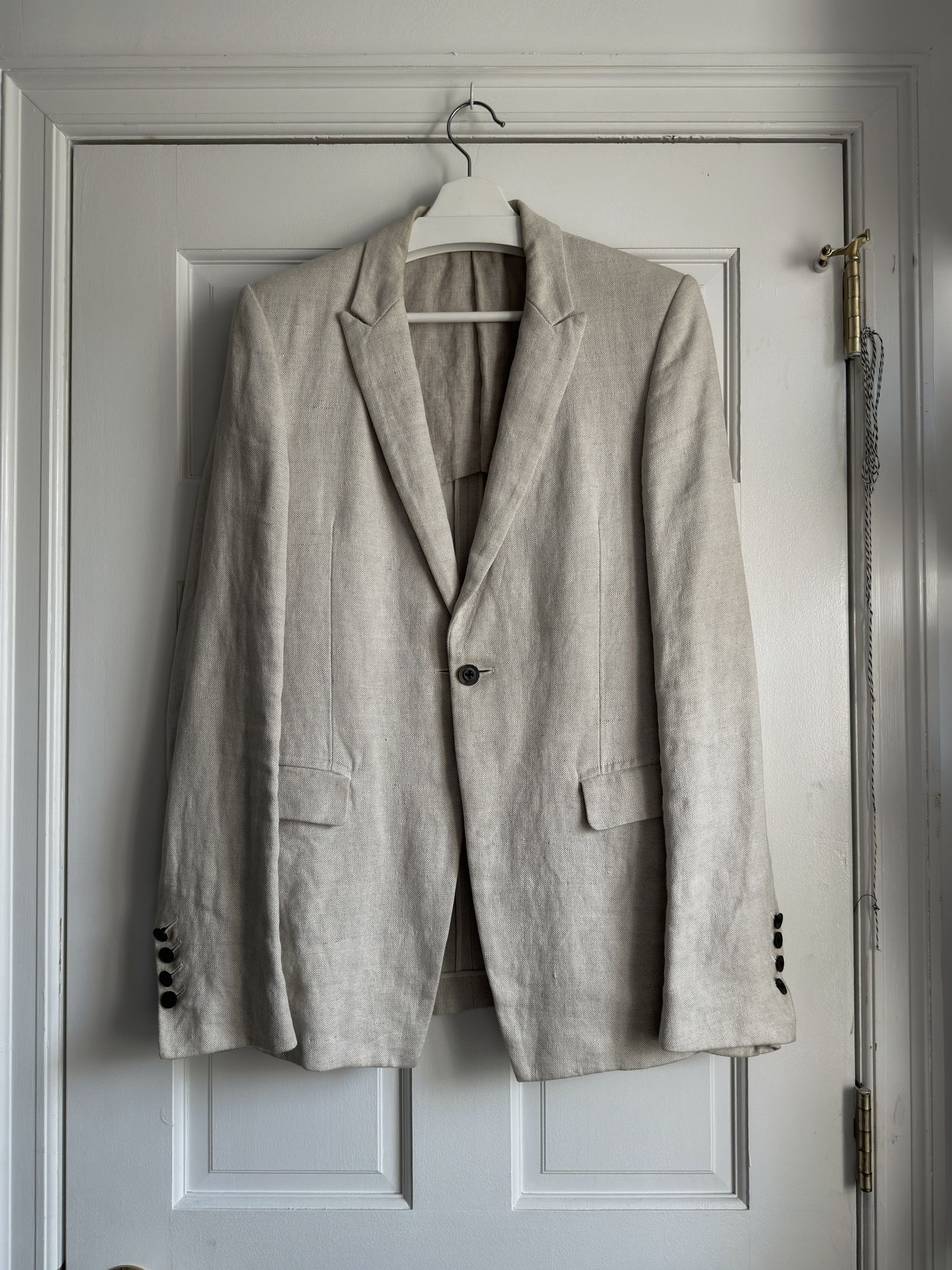 The Viridi-anne Sample Hopsack Blazer Size 38R - 1 Thumbnail