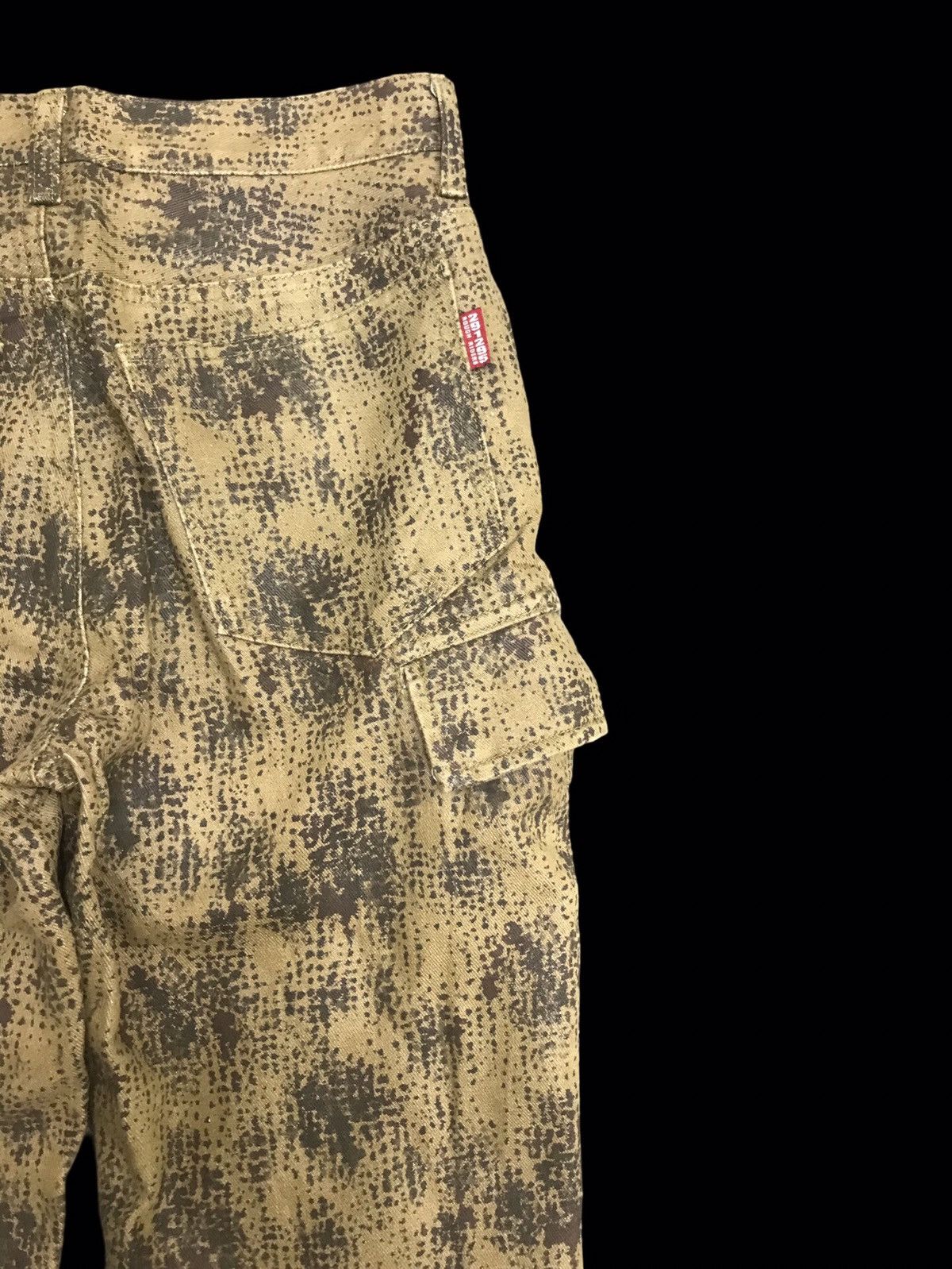 291295=Homme 💥291295 HOMME Very Rare Full Print Stamp Cargo Pant F106 Size US 27 - 13 Thumbnail