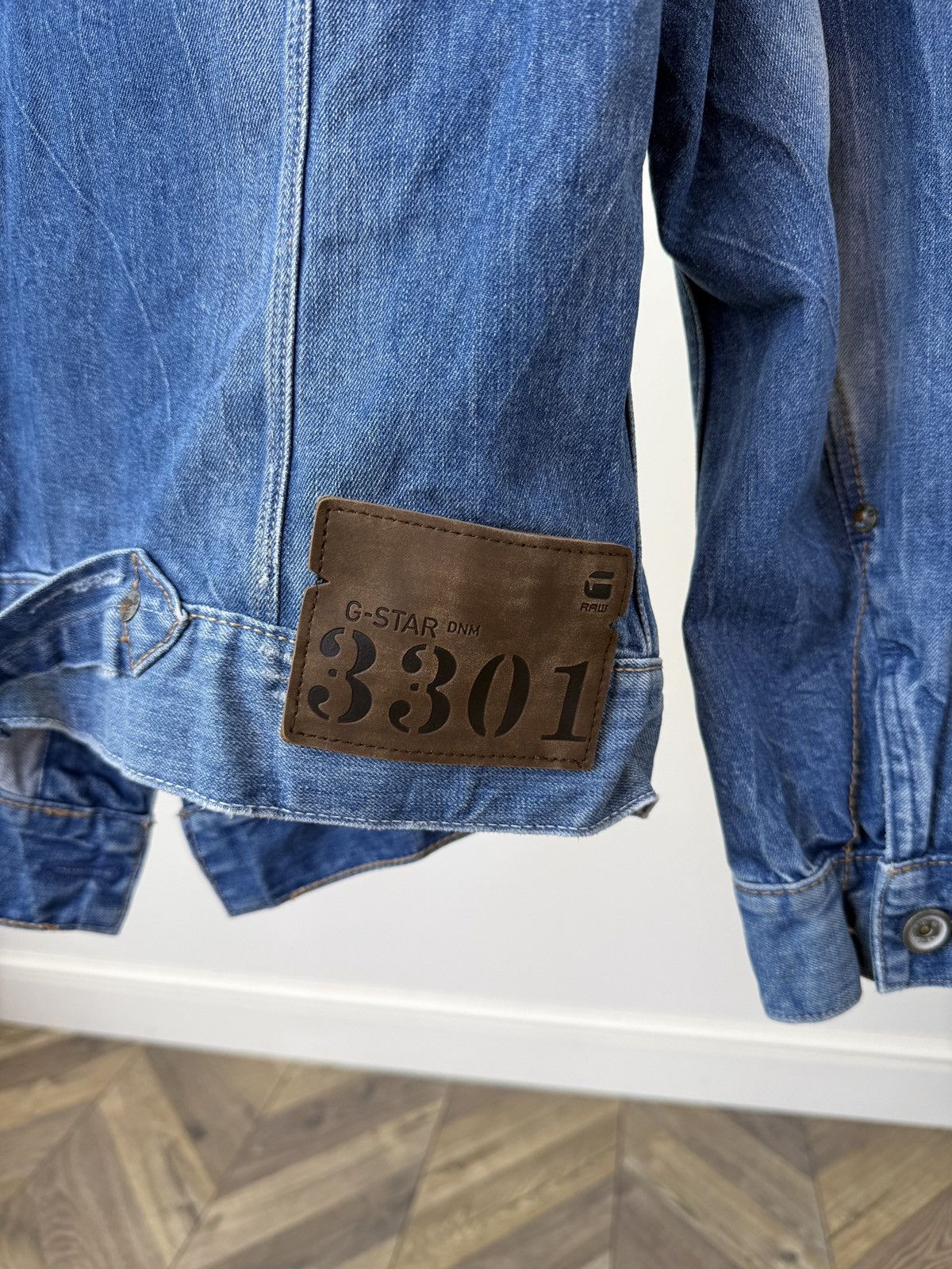 G-Star Vintage G-Star RAW Women’s Denim Jacket Blue Wash ARC JKT Size M / US 6-8 / IT 42-44 - 15 Thumbnail