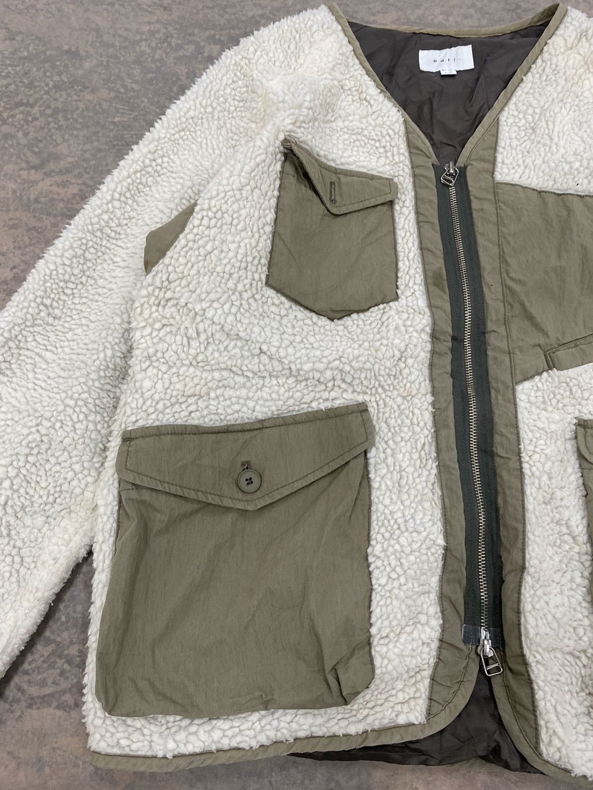 Japanese Brand PATI JAPAN TACTICAL CARDIGAN MILITARY 90s ISSEY JUNYA CDG Size US L / EU 52-54 / 3 - 4 Thumbnail